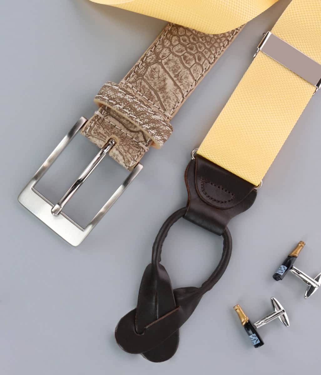 Hudson Nylon Button End Braces - Image 32