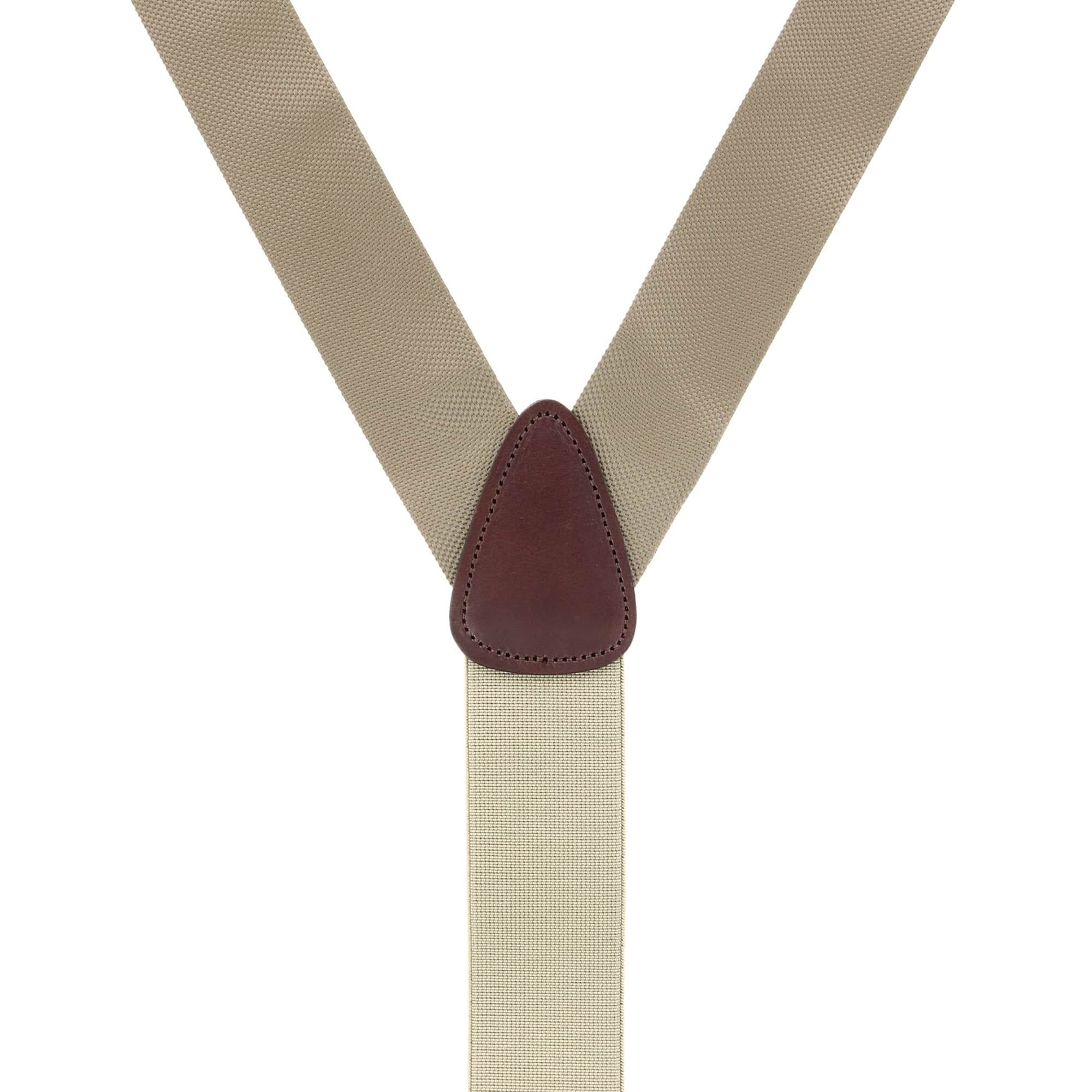 Big & Tall Hudson Solid Button End Braces - Image 12
