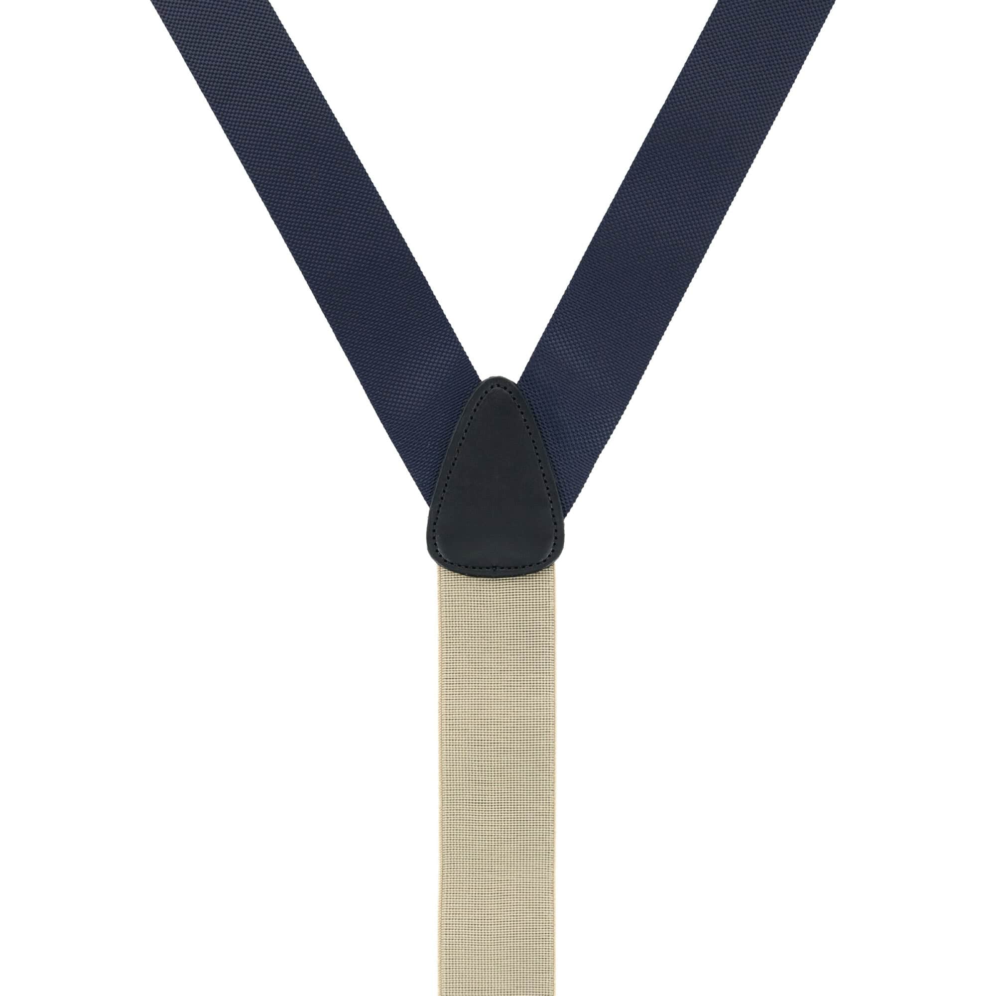 Big & Tall Hudson Solid Button End Braces - Image 13