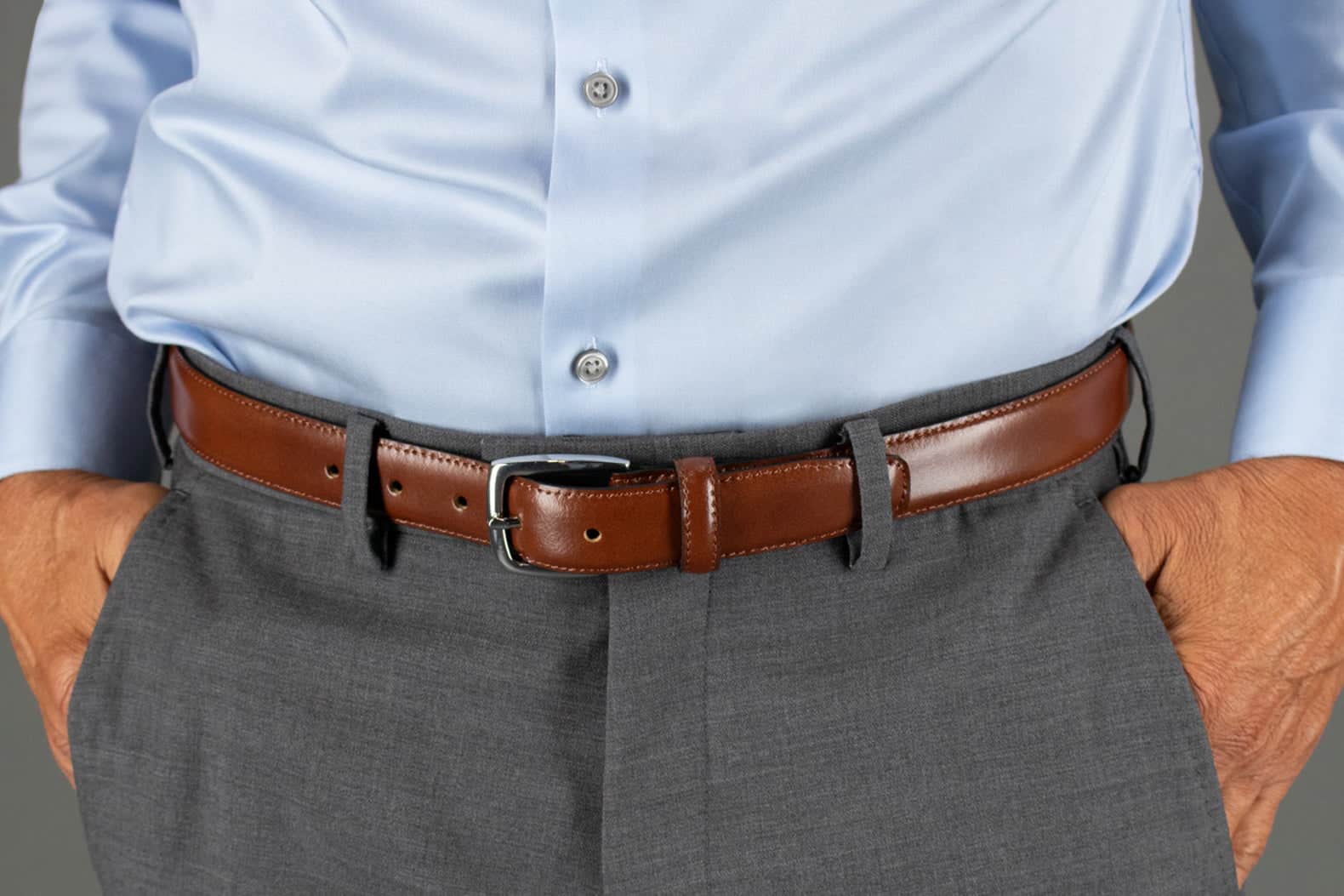 Jameson 31mm Genuine Leather Dress Belt - Image 8