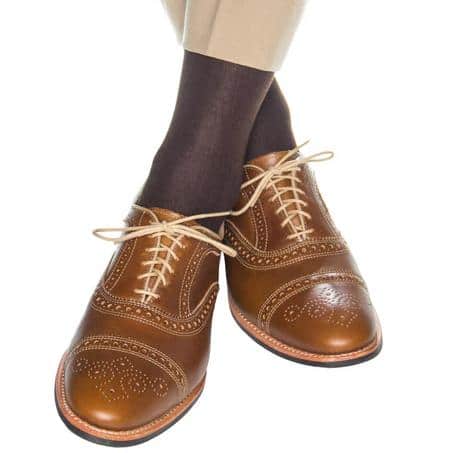 Jasper Mercerized Cotton Ribbed Mid-Calf Solid Color Socks - Image 18