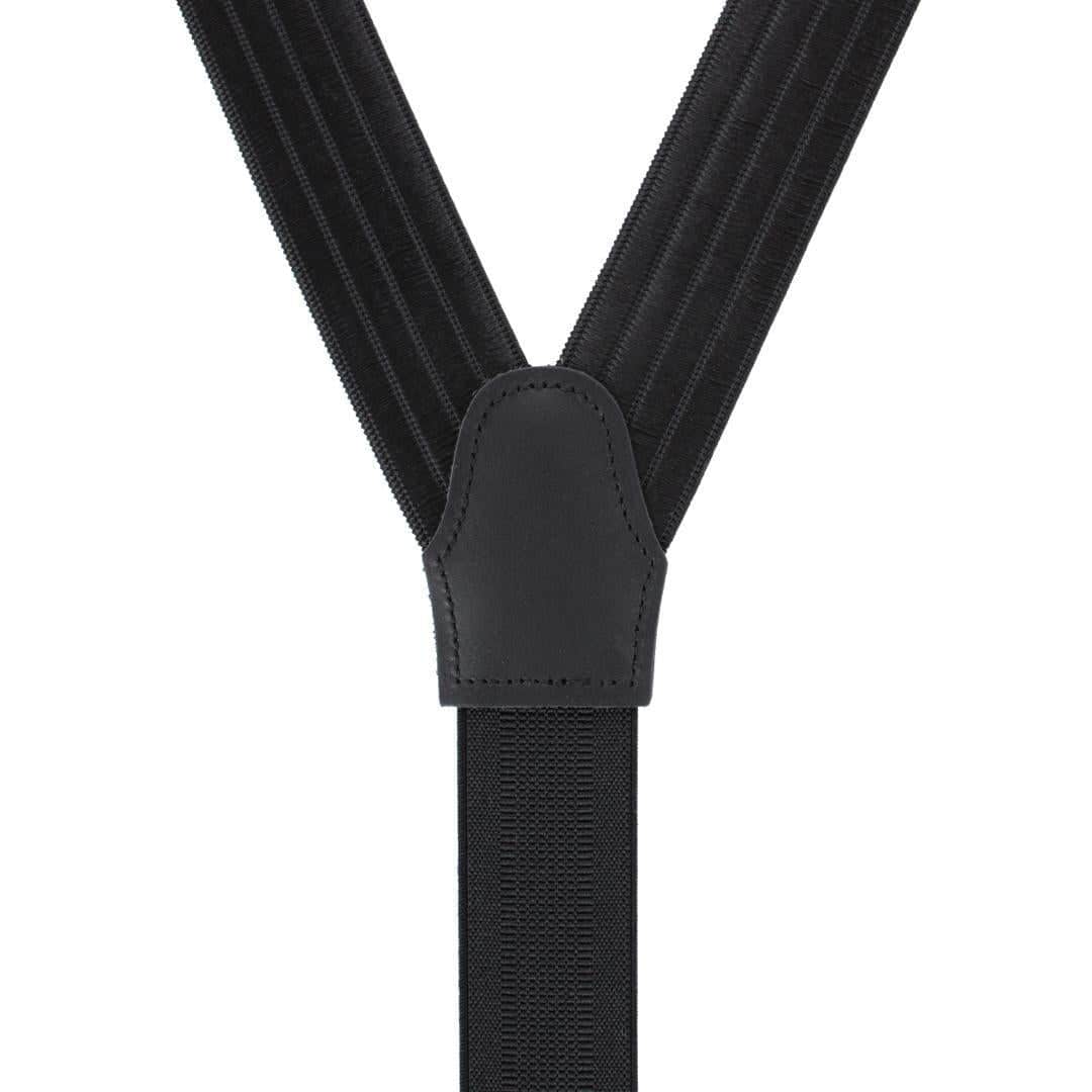 Jefferson Brushed Pinstripe Elastic Formal End Braces - Image 14