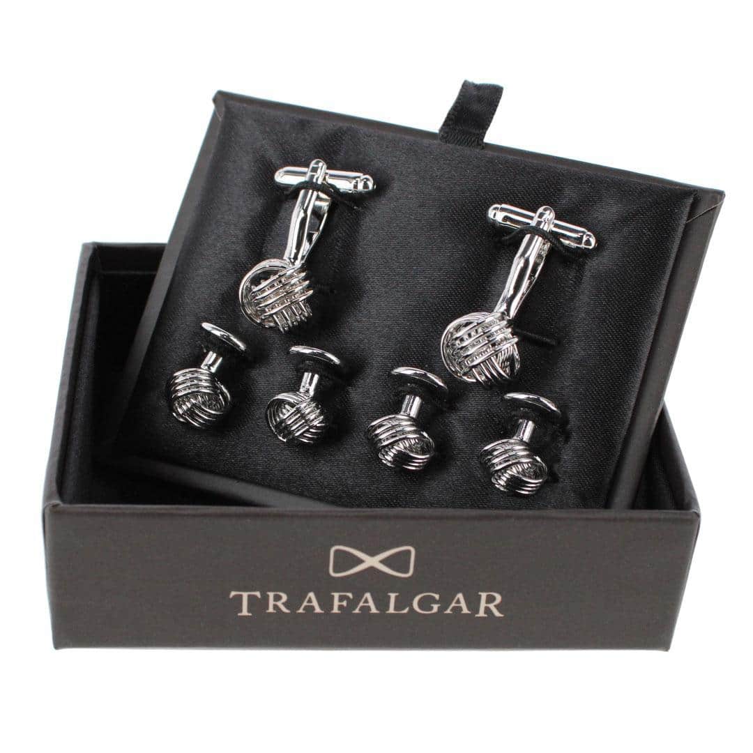 Kenneth Knot Formal Set (2 Cuffs + 4 Studs) - Image 10