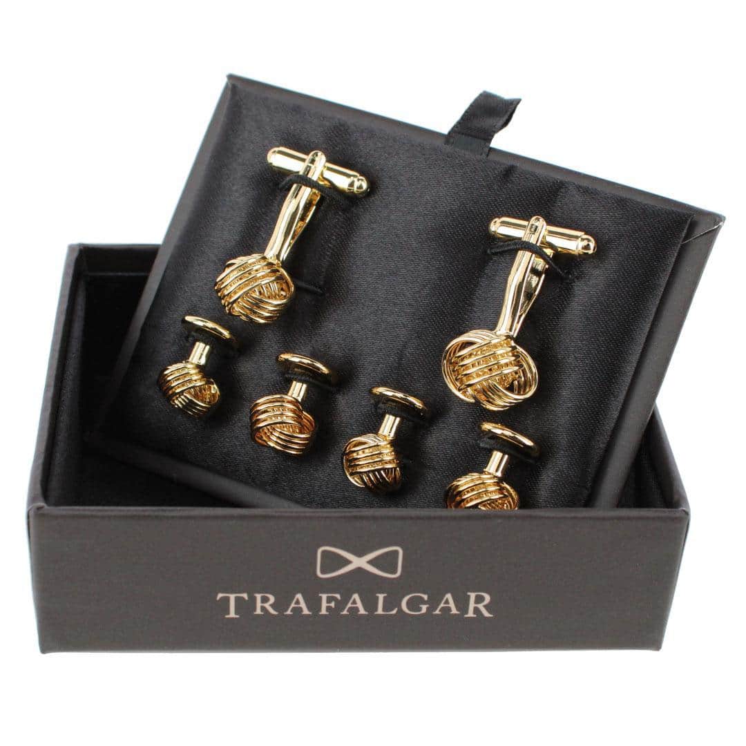 Kenneth Knot Formal Set (2 Cuffs + 4 Studs) - Image 11