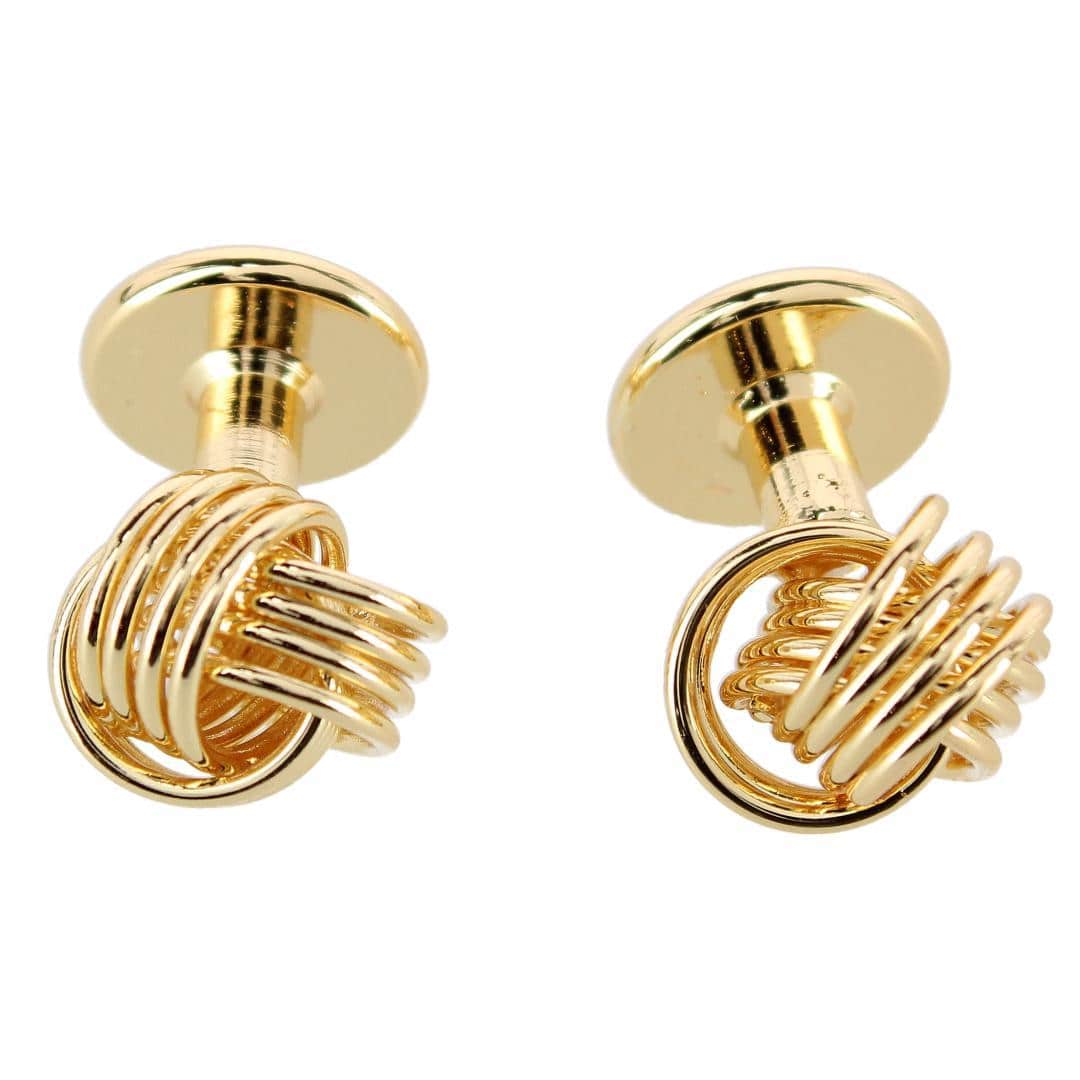 Kenneth Knot Formal Set (2 Cuffs + 4 Studs) - Image 9