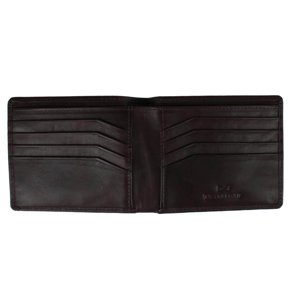 Lazzaro Lattice Weave Leather Bi-Fold Wallet - Image 3