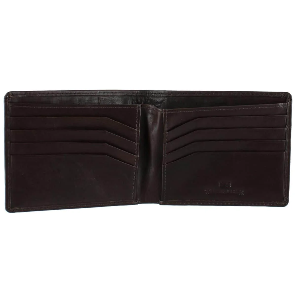 Lazzaro Lattice Weave Leather Bi-Fold Wallet - Image 4