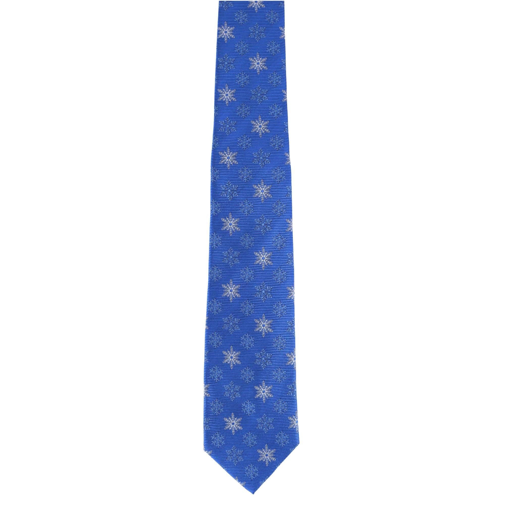 Let It Snow Novelty Snowflake Necktie - Image 3