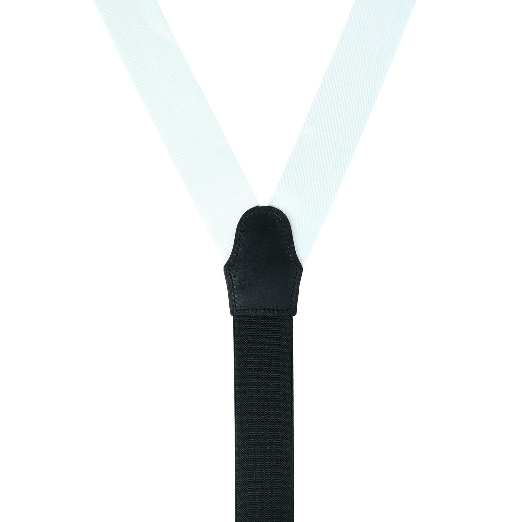 Leyton Diagonal Lined Tone on Tone Silk Formal Braces - Image 10