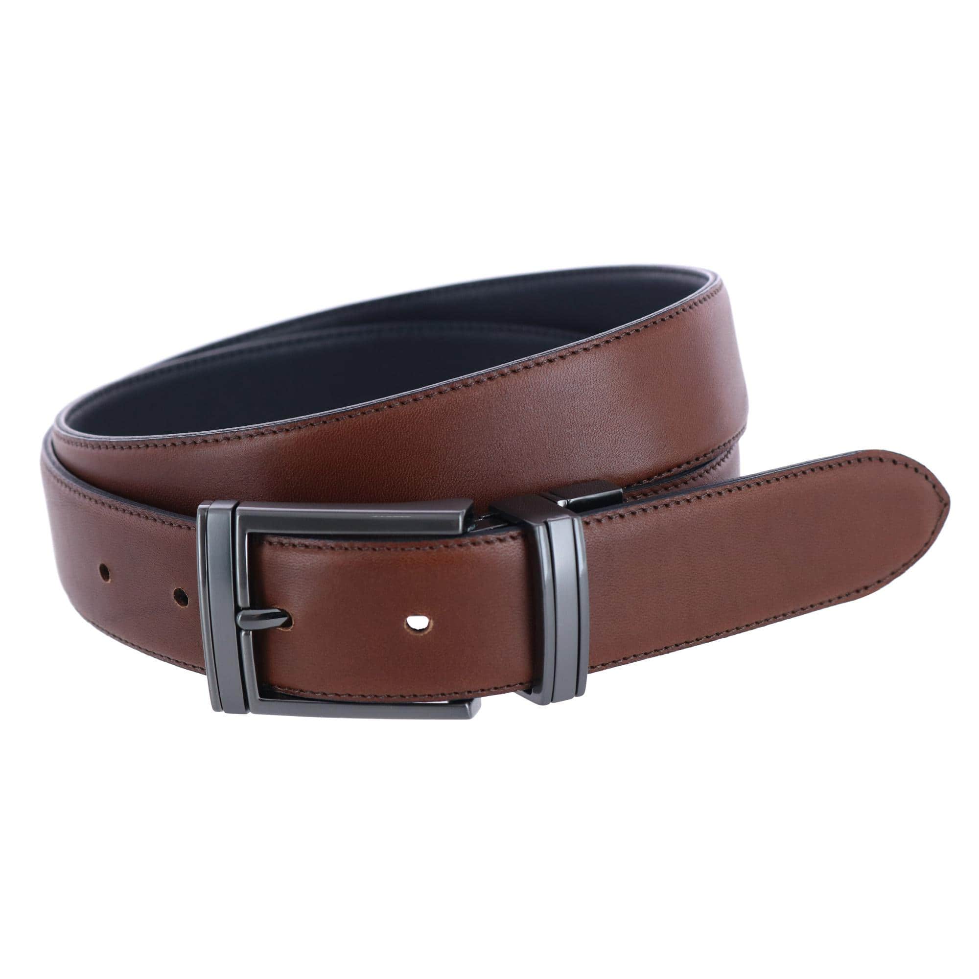 Maverick 32mm Reversible Leather Dress Belt - Image 4