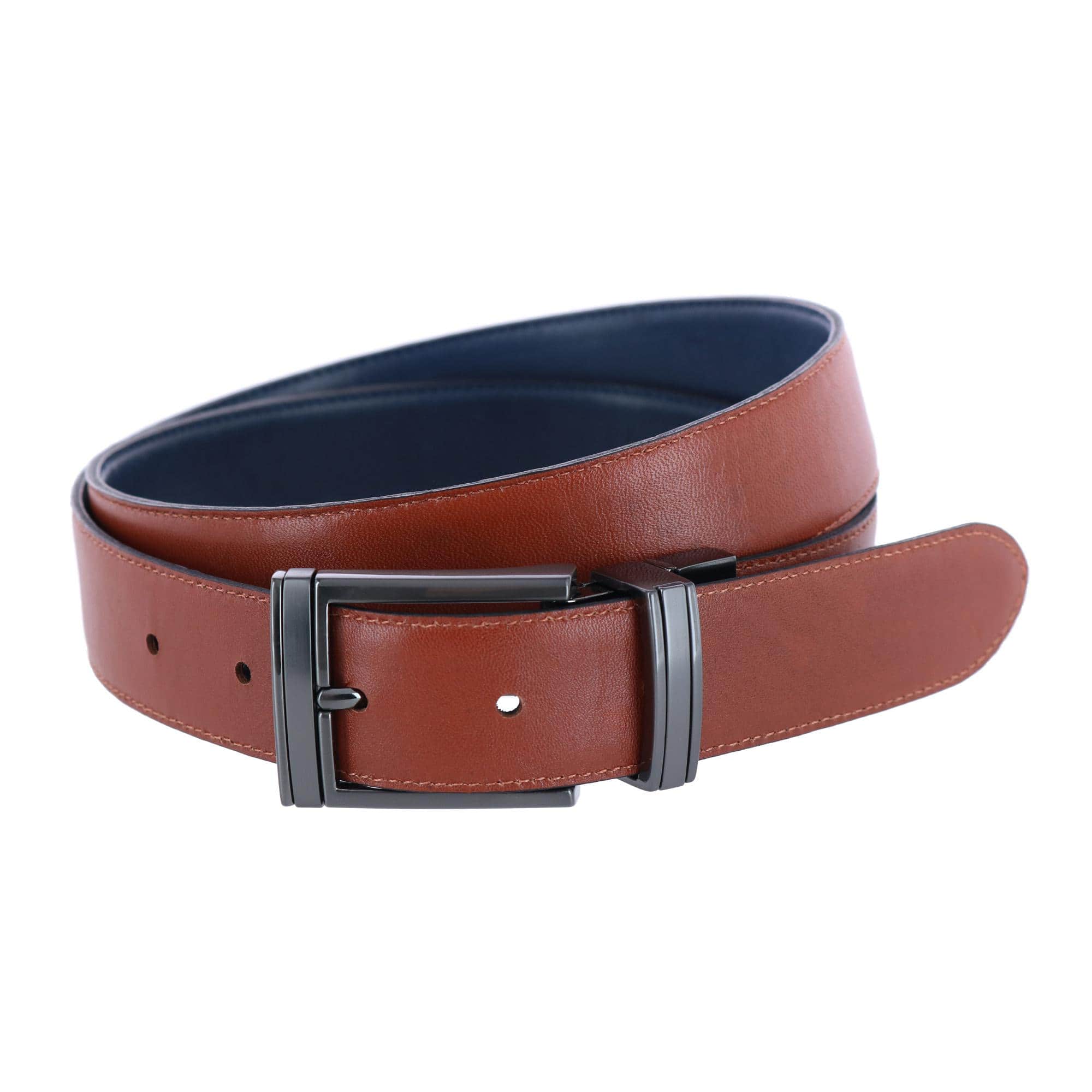 Maverick 32mm Reversible Leather Dress Belt - Image 5