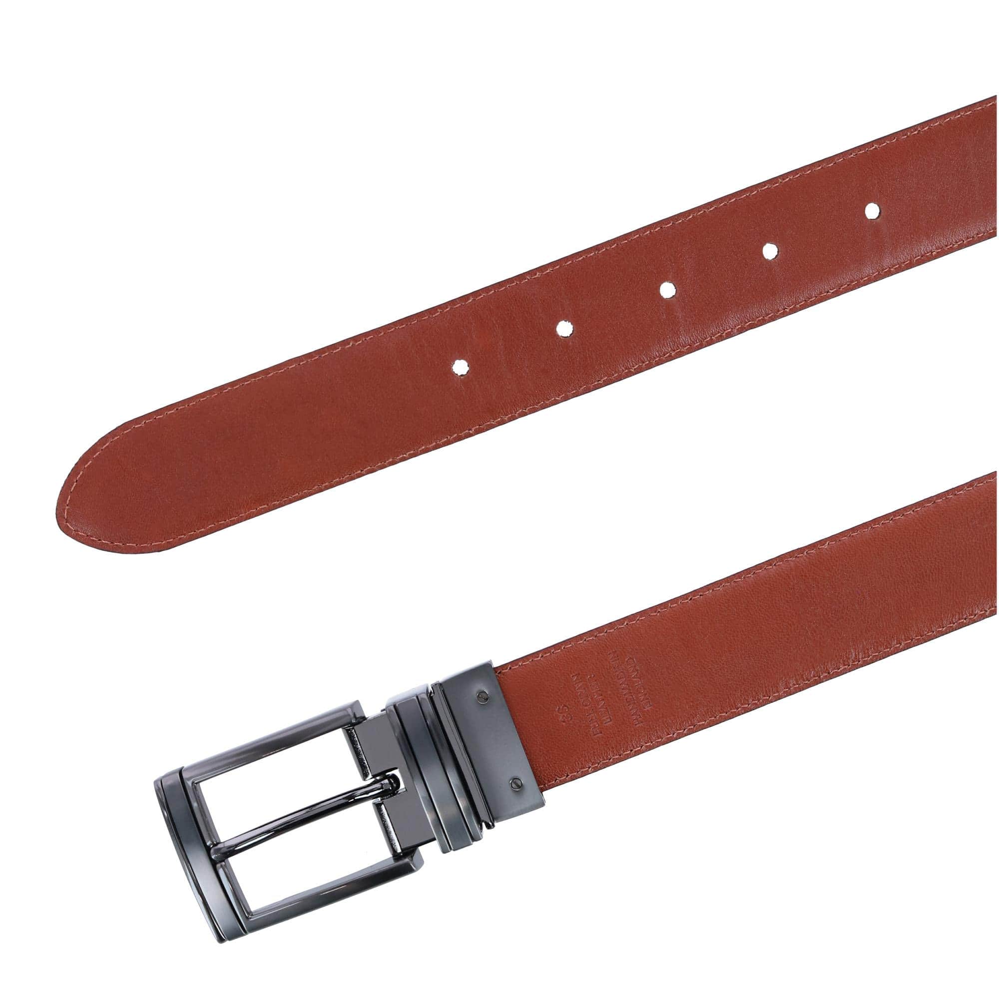 Maverick 32mm Reversible Leather Dress Belt - Image 9