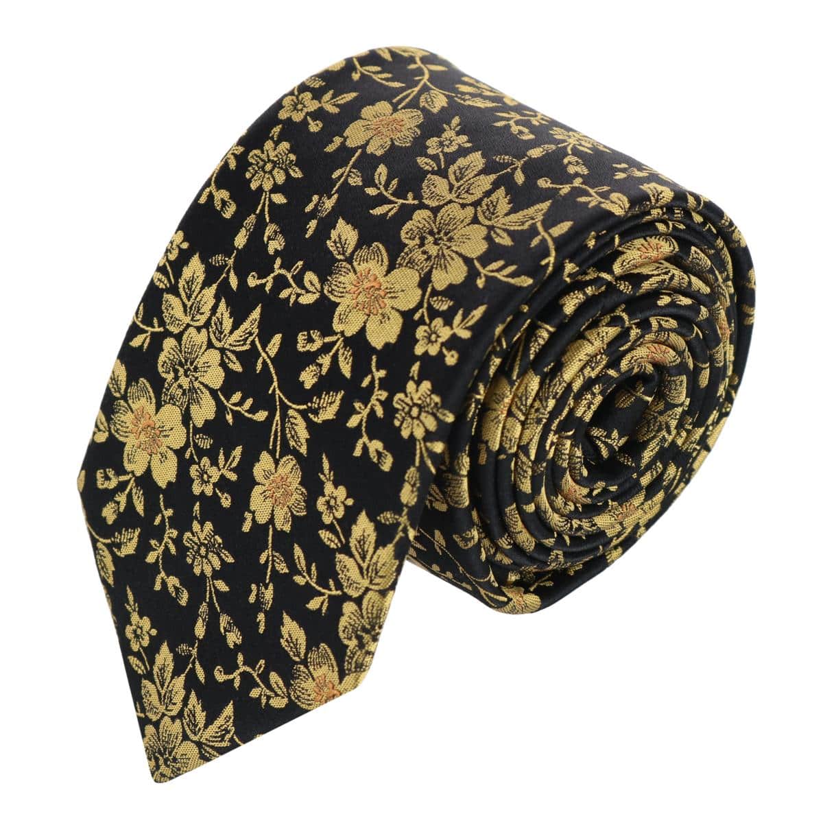 Midas Floral Novelty Silk Necktie - Image 2