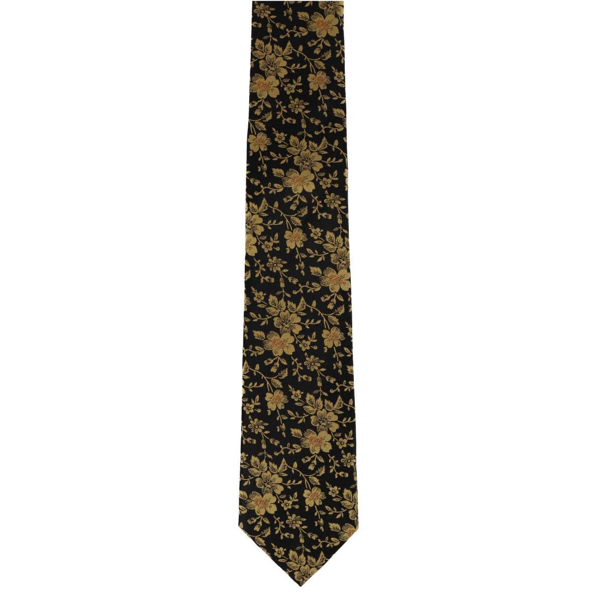 Midas Floral Novelty Silk Necktie - Image 3