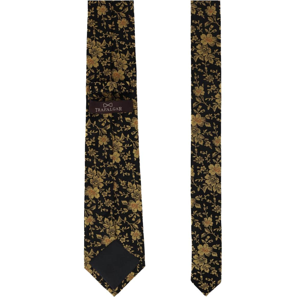 Midas Floral Novelty Silk Necktie - Image 4