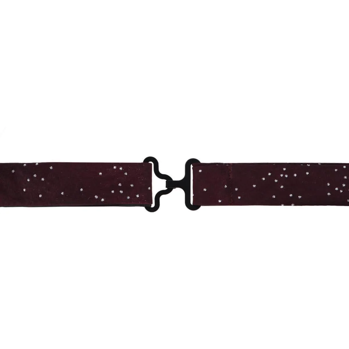 Mystere Metallic Star Light Silk Bow Tie - Image 16