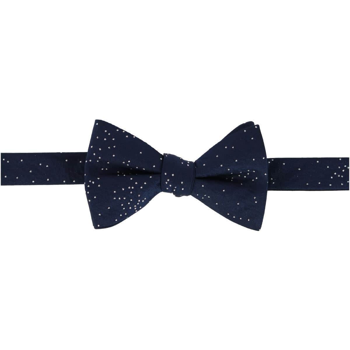 Mystere Metallic Star Light Silk Bow Tie - Image 3