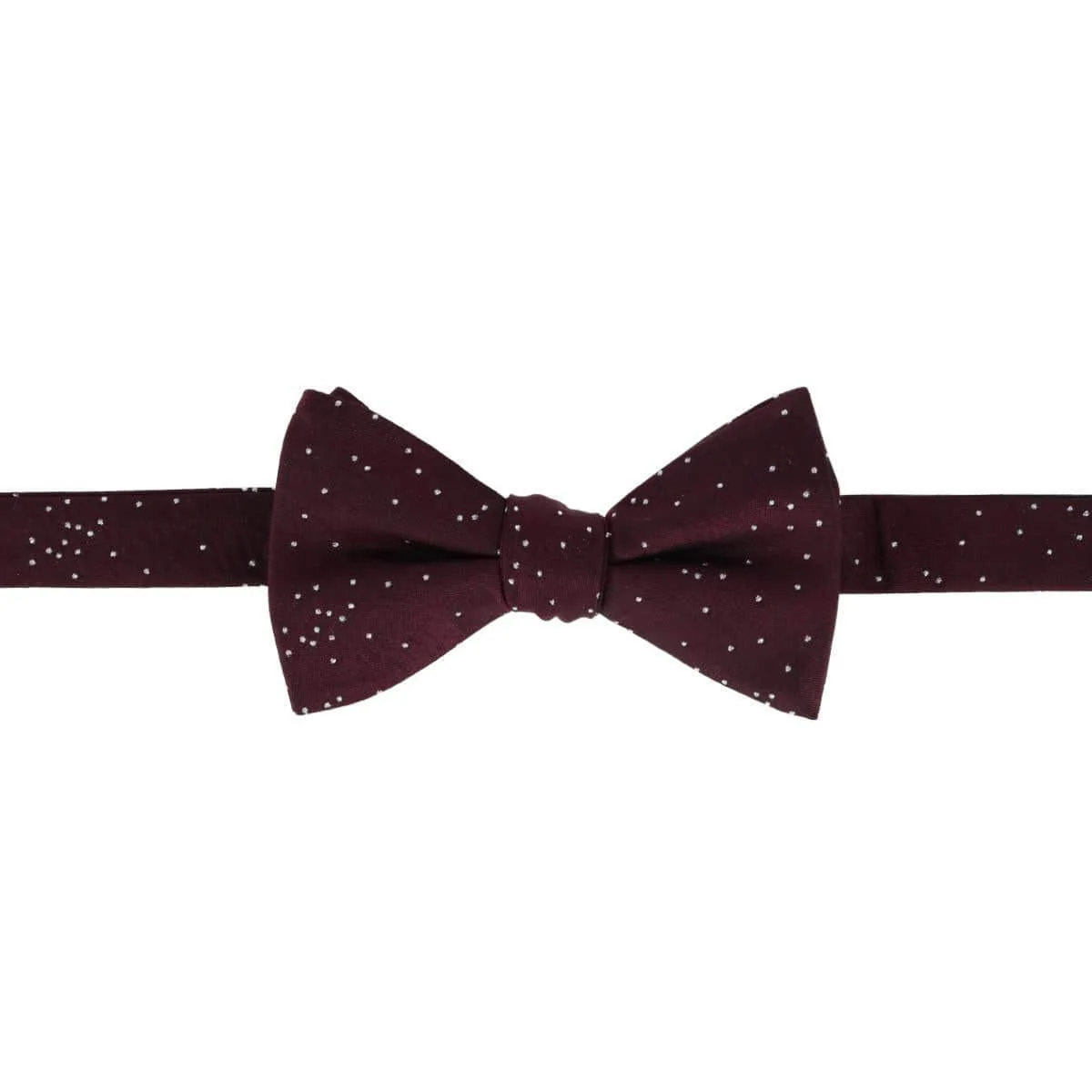 Mystere Metallic Star Light Silk Bow Tie - Image 4