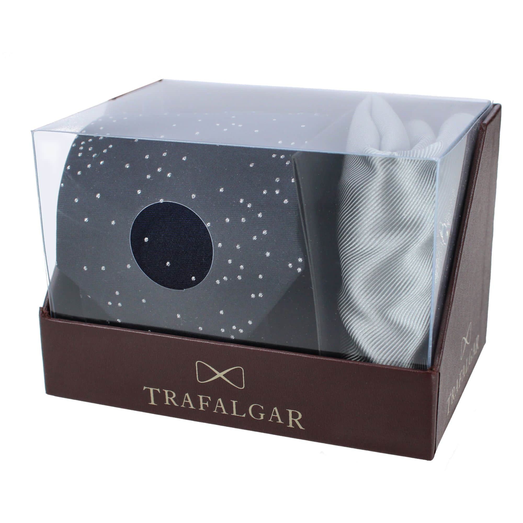Mystere Silk Necktie & Gatsby Pocket Square Bundle - Image 17
