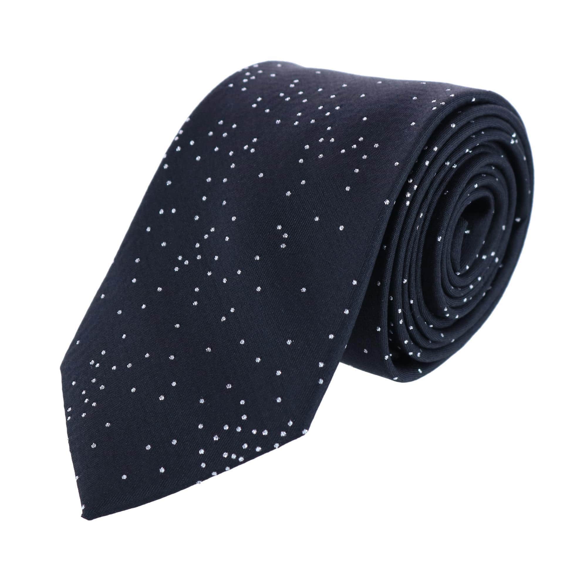 Mystere Silk Necktie & Gatsby Pocket Square Bundle - Image 7