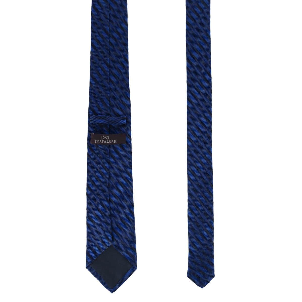 Nathanial Regal Patterned Diagonal Line Silk Business Necktie - Image 14