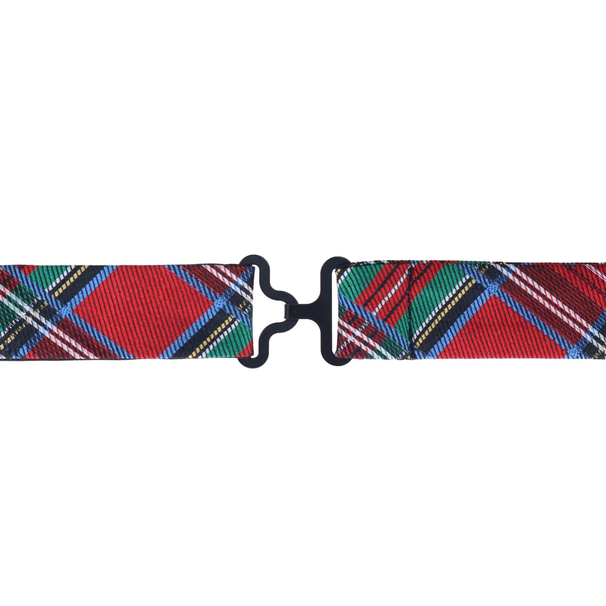 Nicholas Tartan Plaid Silk Bow Tie - Image 6