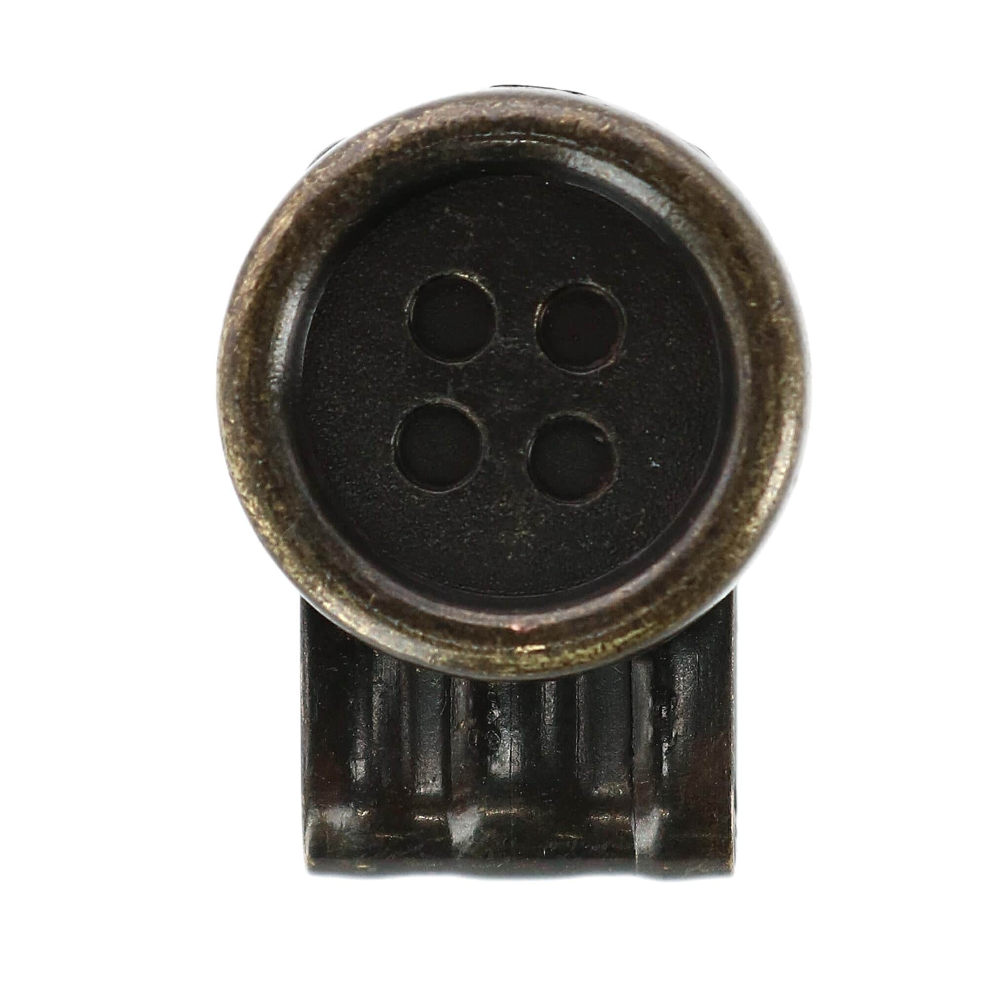 No Sew Moveable Button End Brace Clips (Set of 6) - Image 6