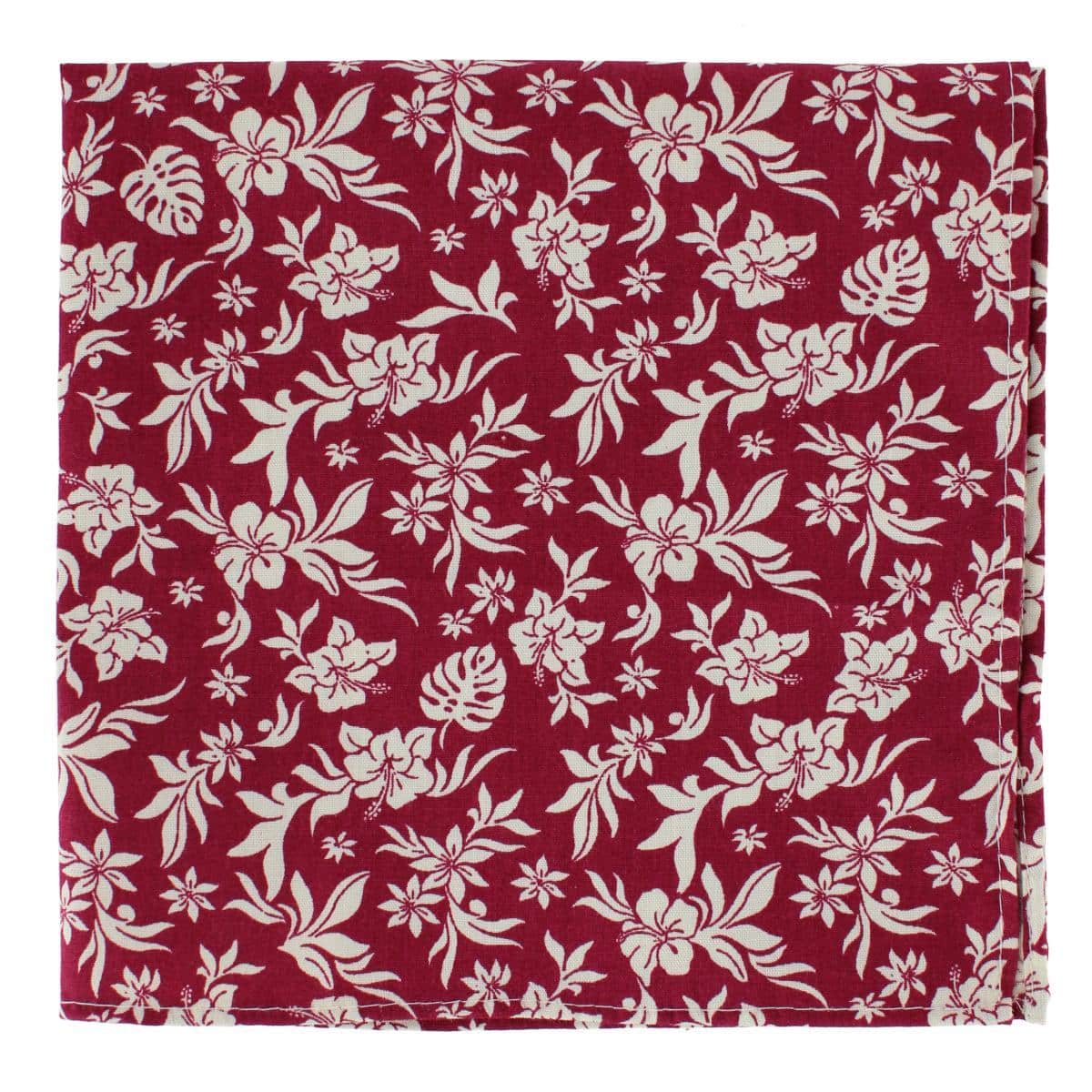 Oleander Floral and Vine Patterned Handkerchiefs (Pack of 3) - Image 3