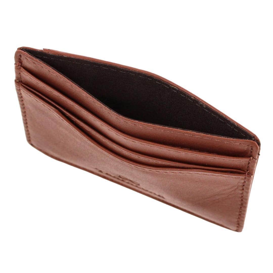 Orion Curved Side Slot Leather Card Case - Image 7