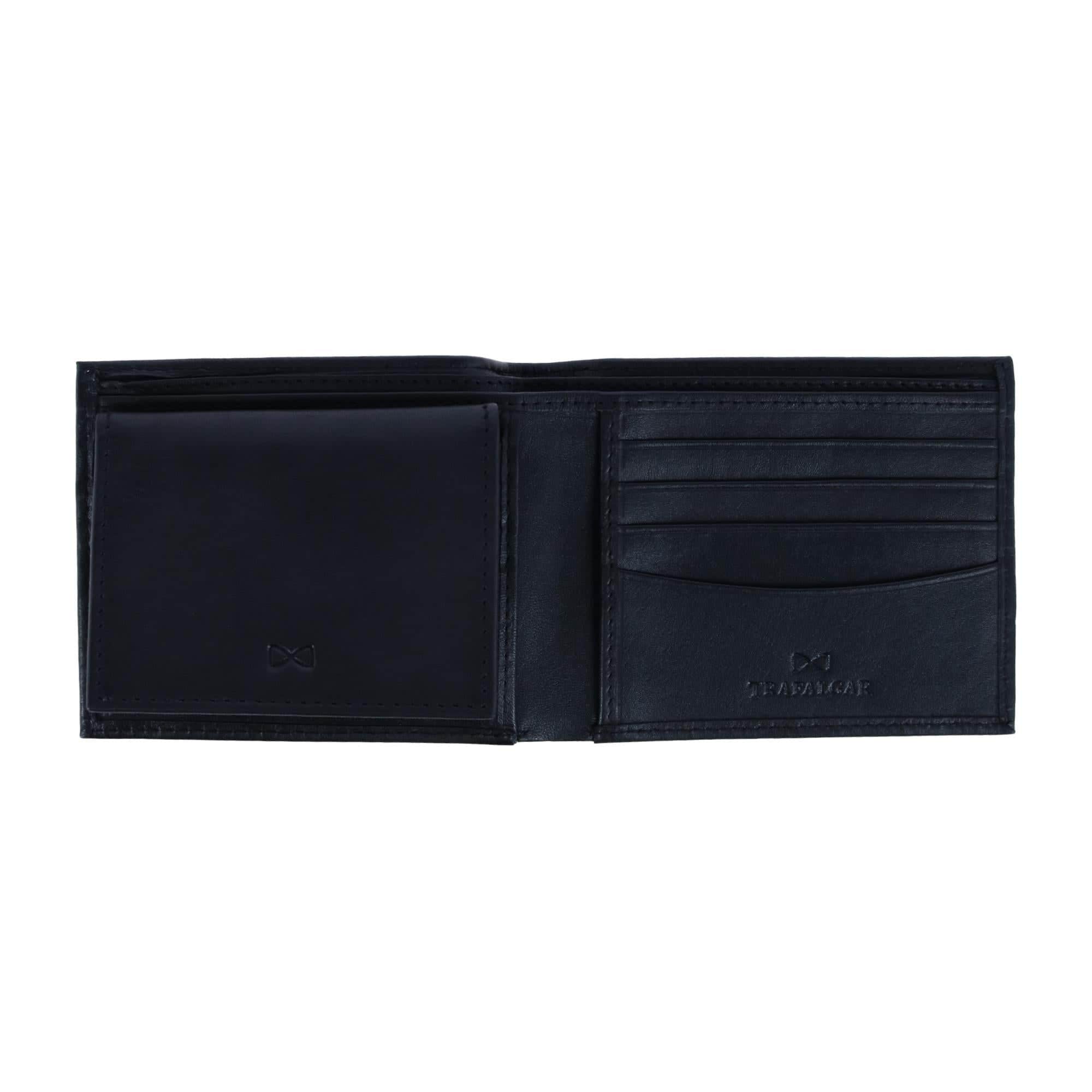 Orion Leather 8-Slot Bi-Fold Wallet with Removable ID Card Case - Image 6