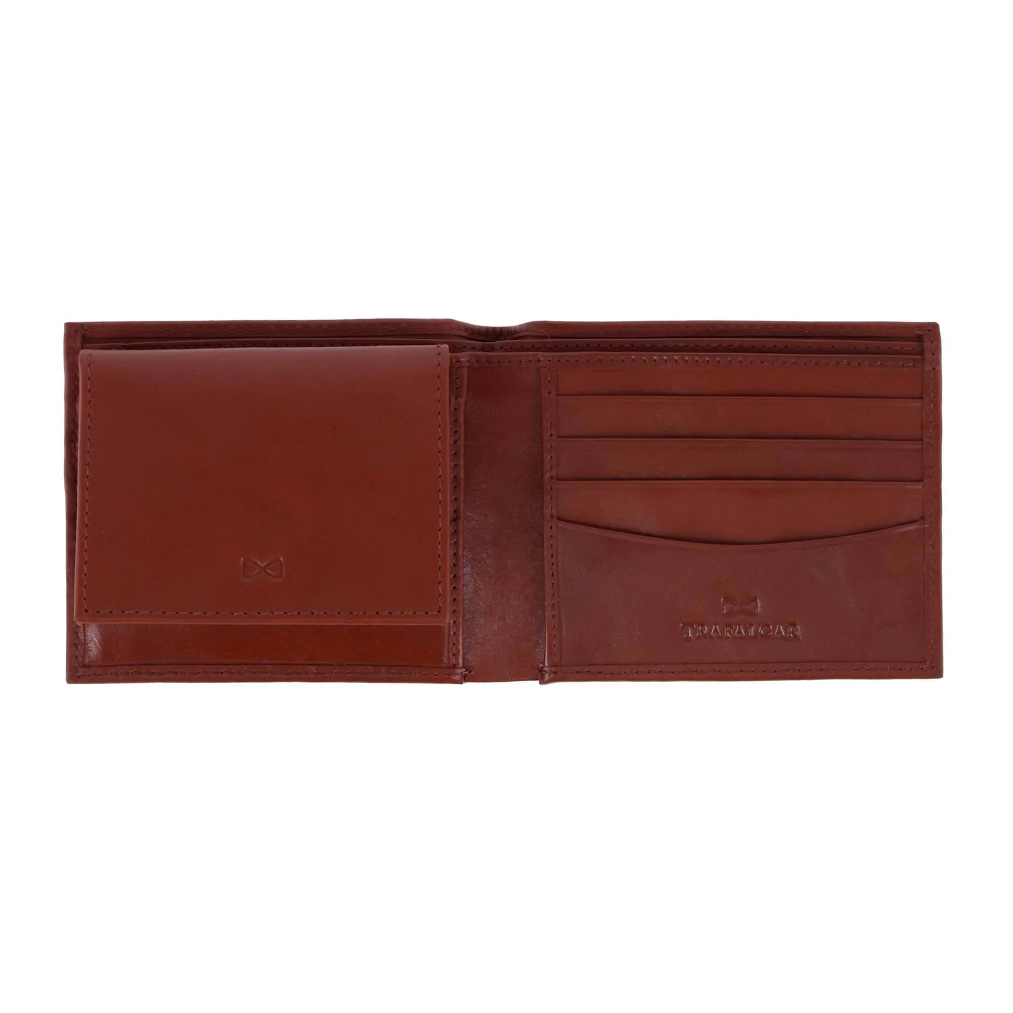 Orion Leather 8-Slot Bi-Fold Wallet with Removable ID Card Case - Image 7