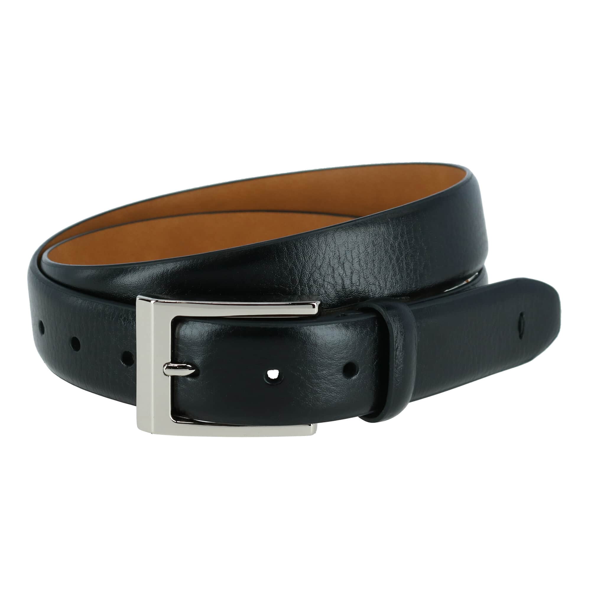 Pebble Grain Leather Belt - Image 3