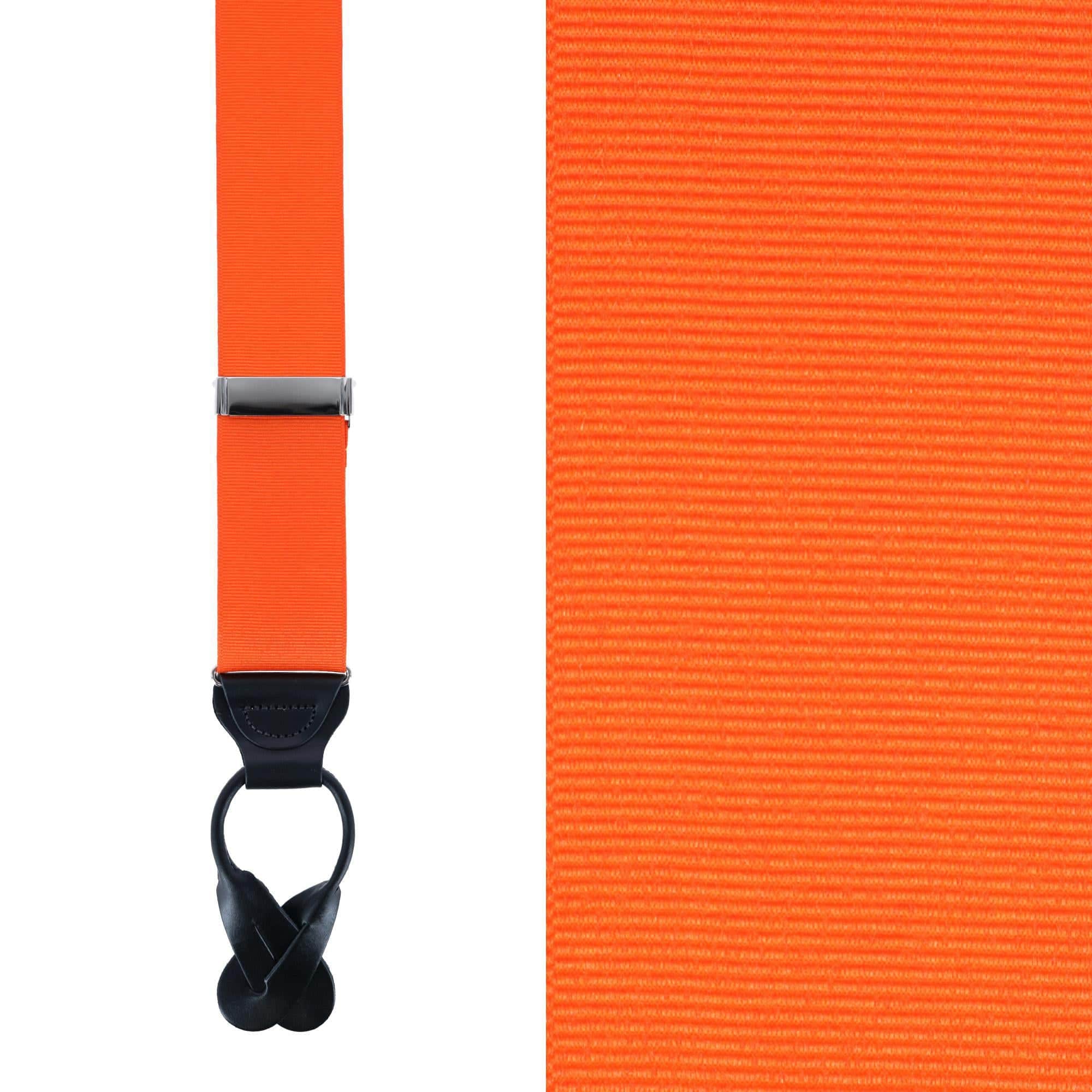 Phoenix 38mm Grosgrain Non Stretch Ribbon Button End Braces - Image 11