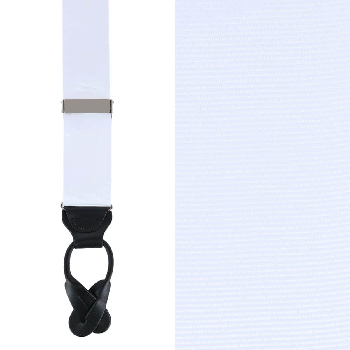 Phoenix 38mm Grosgrain Non Stretch Ribbon Button End Braces - Image 12