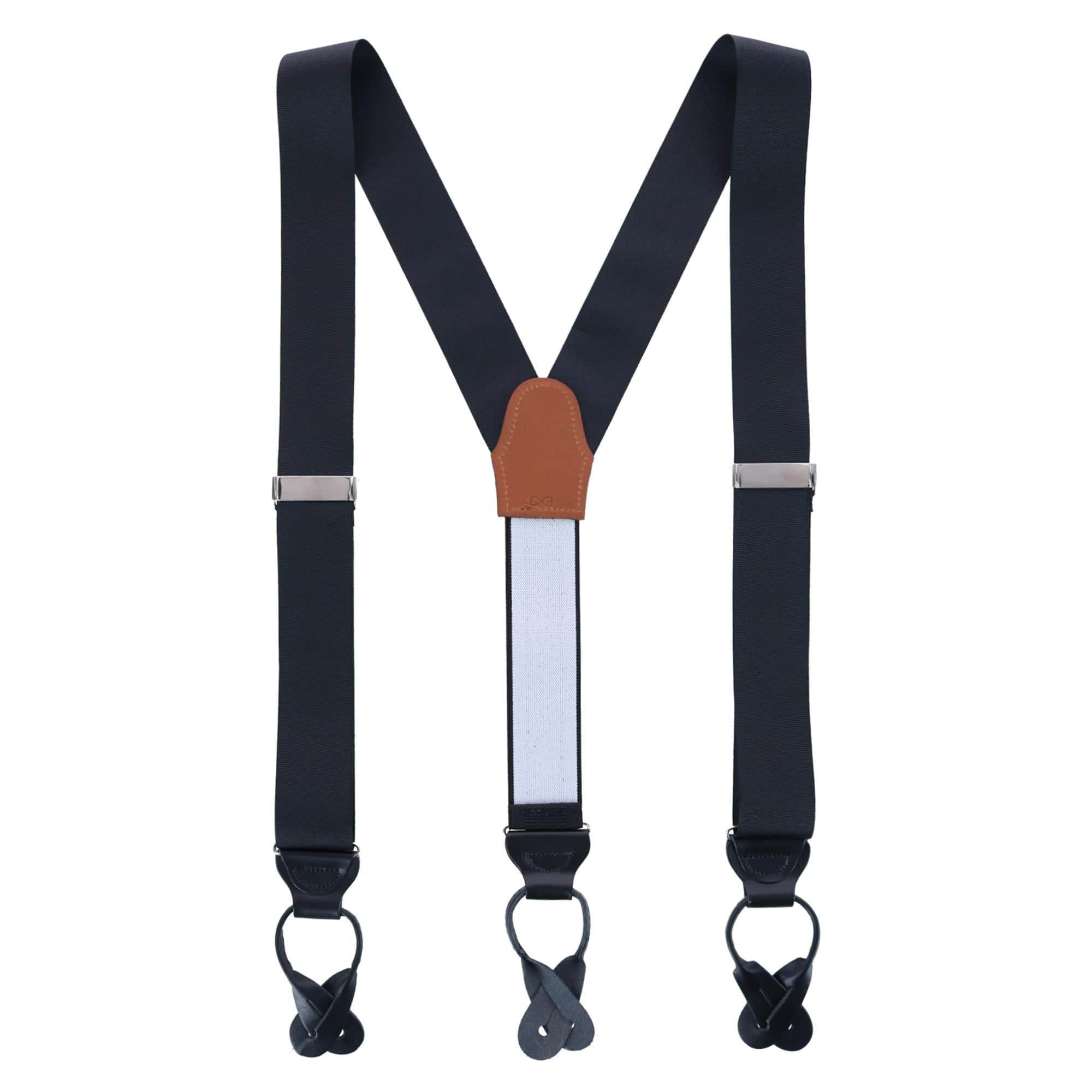 Phoenix 38mm Grosgrain Non Stretch Ribbon Button End Braces - Image 13