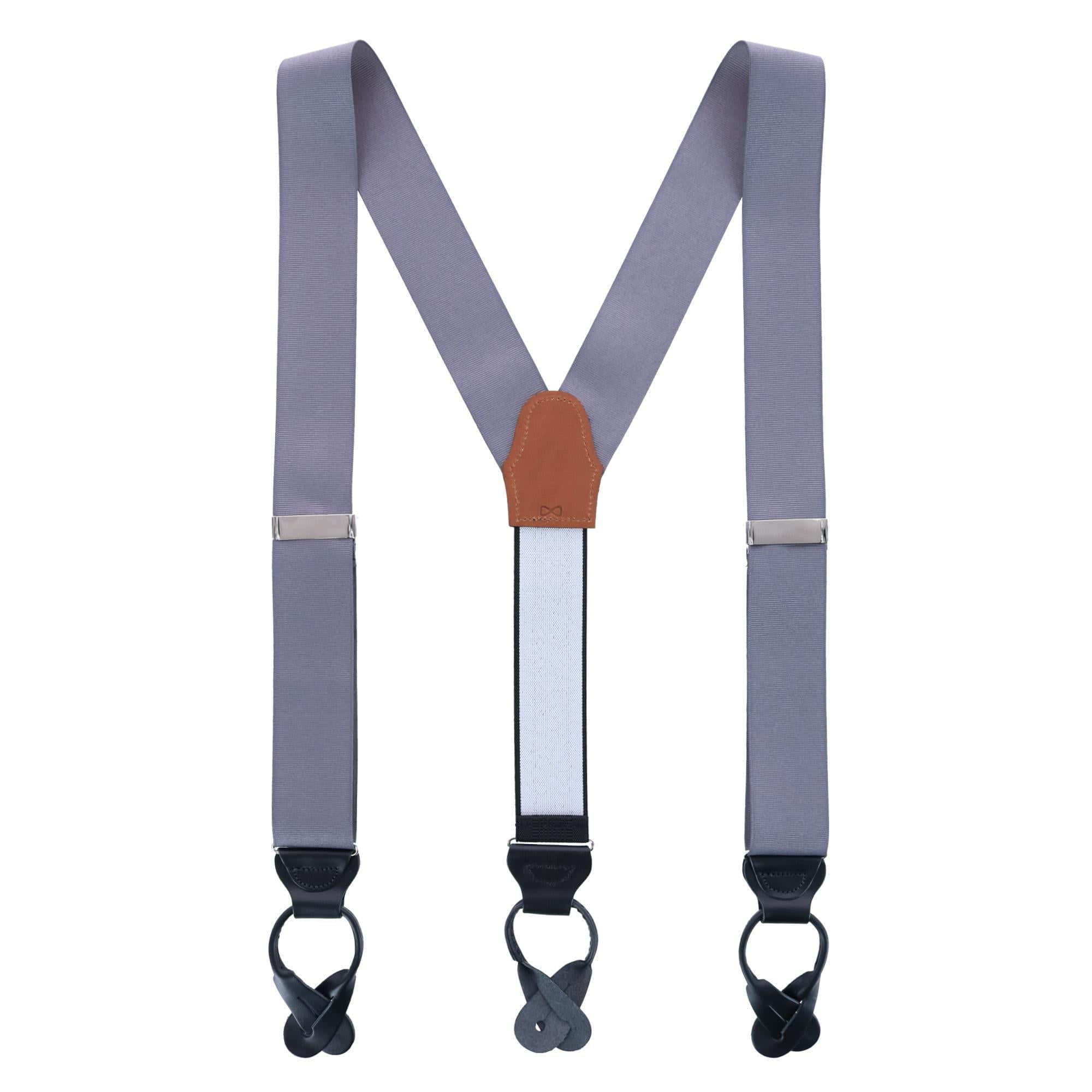 Phoenix 38mm Grosgrain Non Stretch Ribbon Button End Braces - Image 14