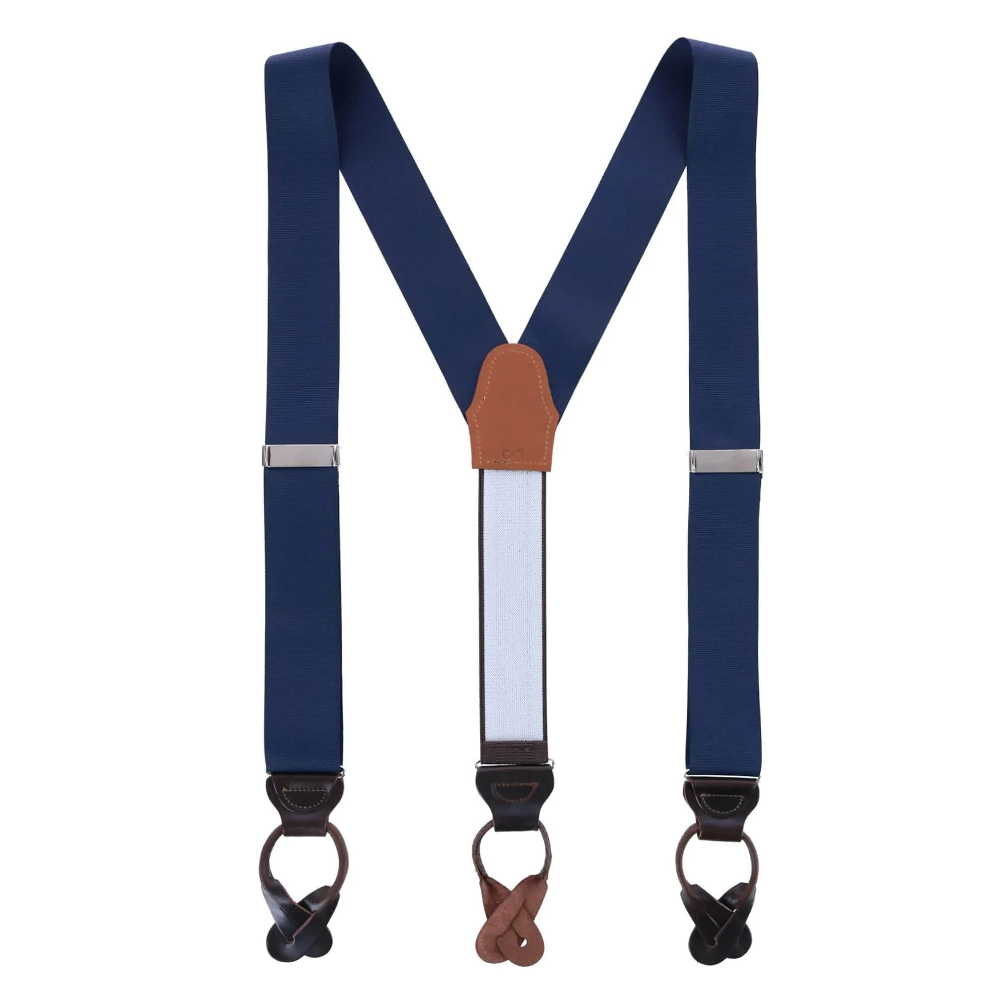 Phoenix 38mm Grosgrain Non Stretch Ribbon Button End Braces - Image 18