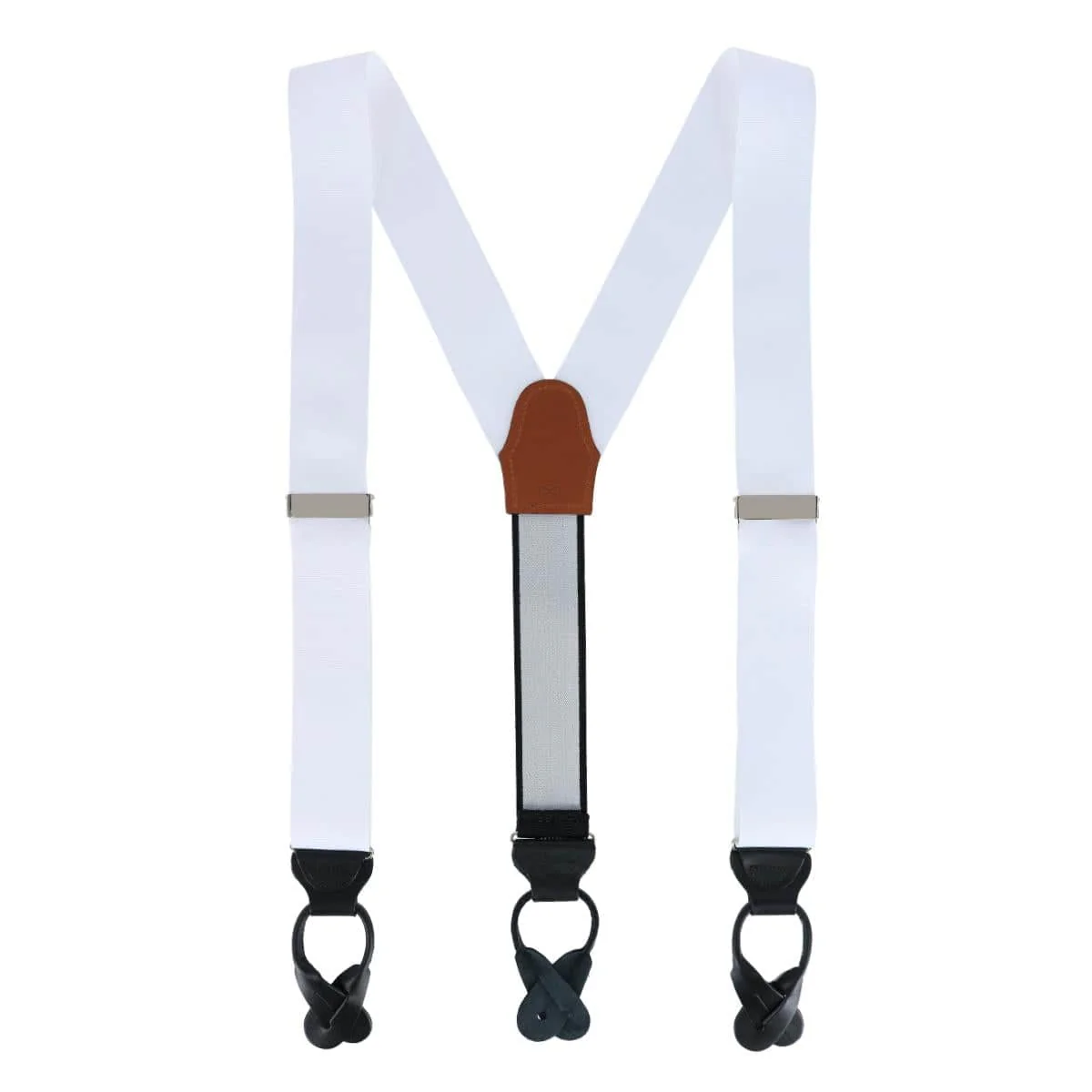 Phoenix 38mm Grosgrain Non Stretch Ribbon Button End Braces - Image 34