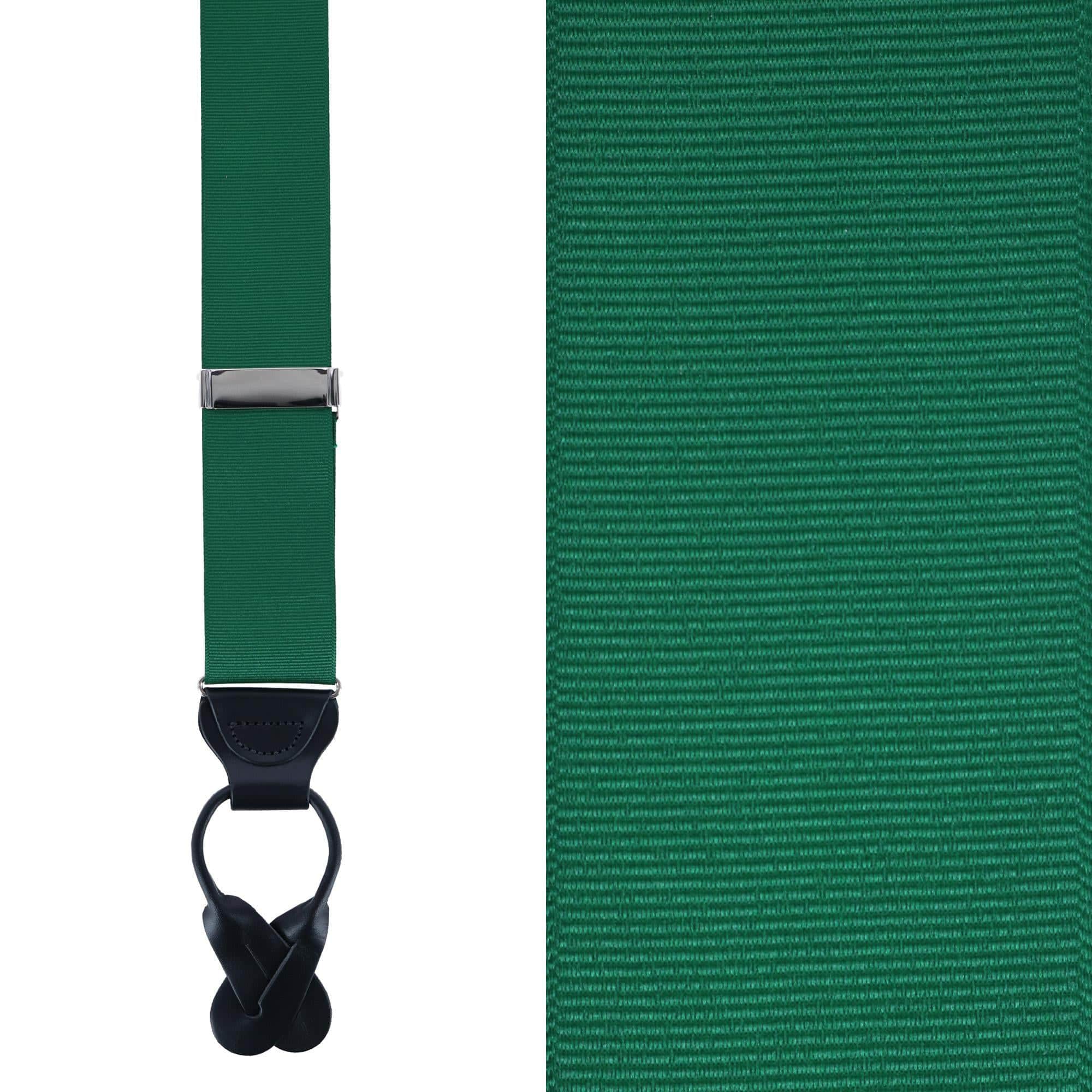 Big & Tall Phoenix 38mm Grosgrain Non Stretch Ribbon Button End Braces - Image 5