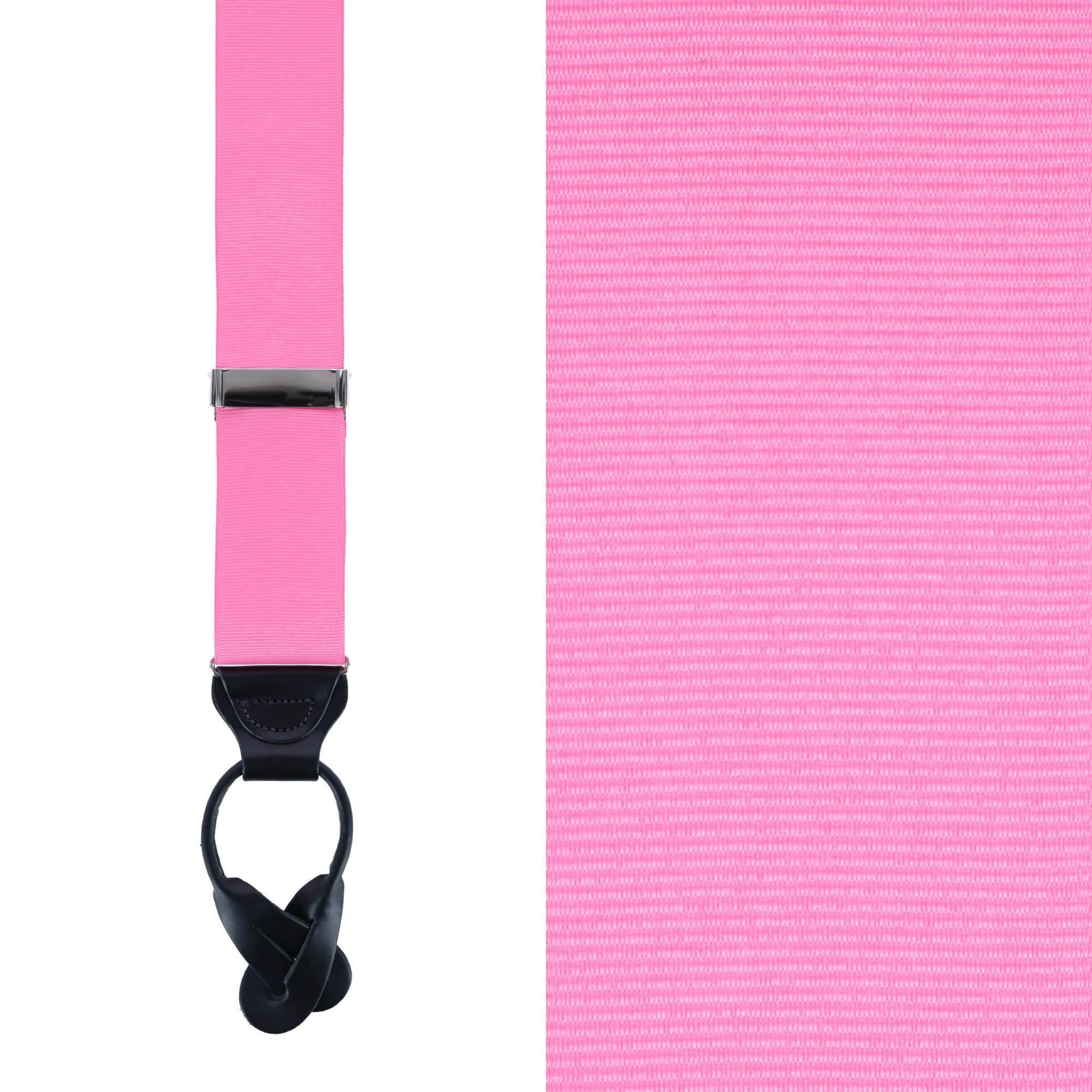 Big & Tall Phoenix 38mm Grosgrain Non Stretch Ribbon Button End Braces - Image 8