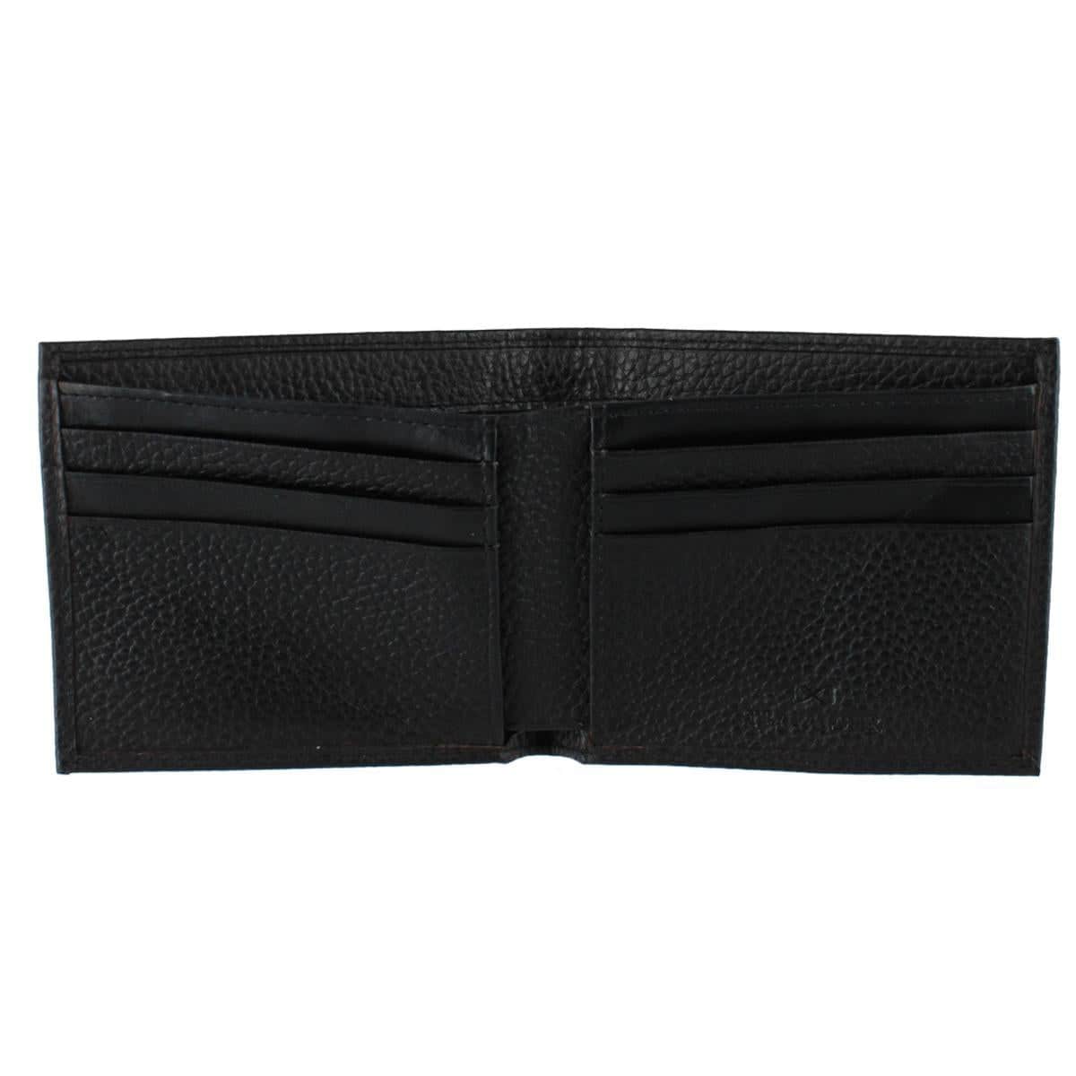 Pierce Pebble Grain Classic Leather Bi-Fold Wallet - Image 6