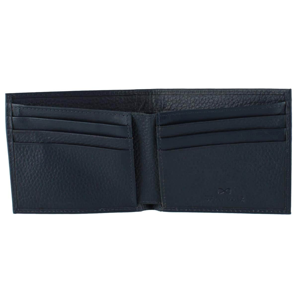 Pierce Pebble Grain Classic Leather Bi-Fold Wallet - Image 7