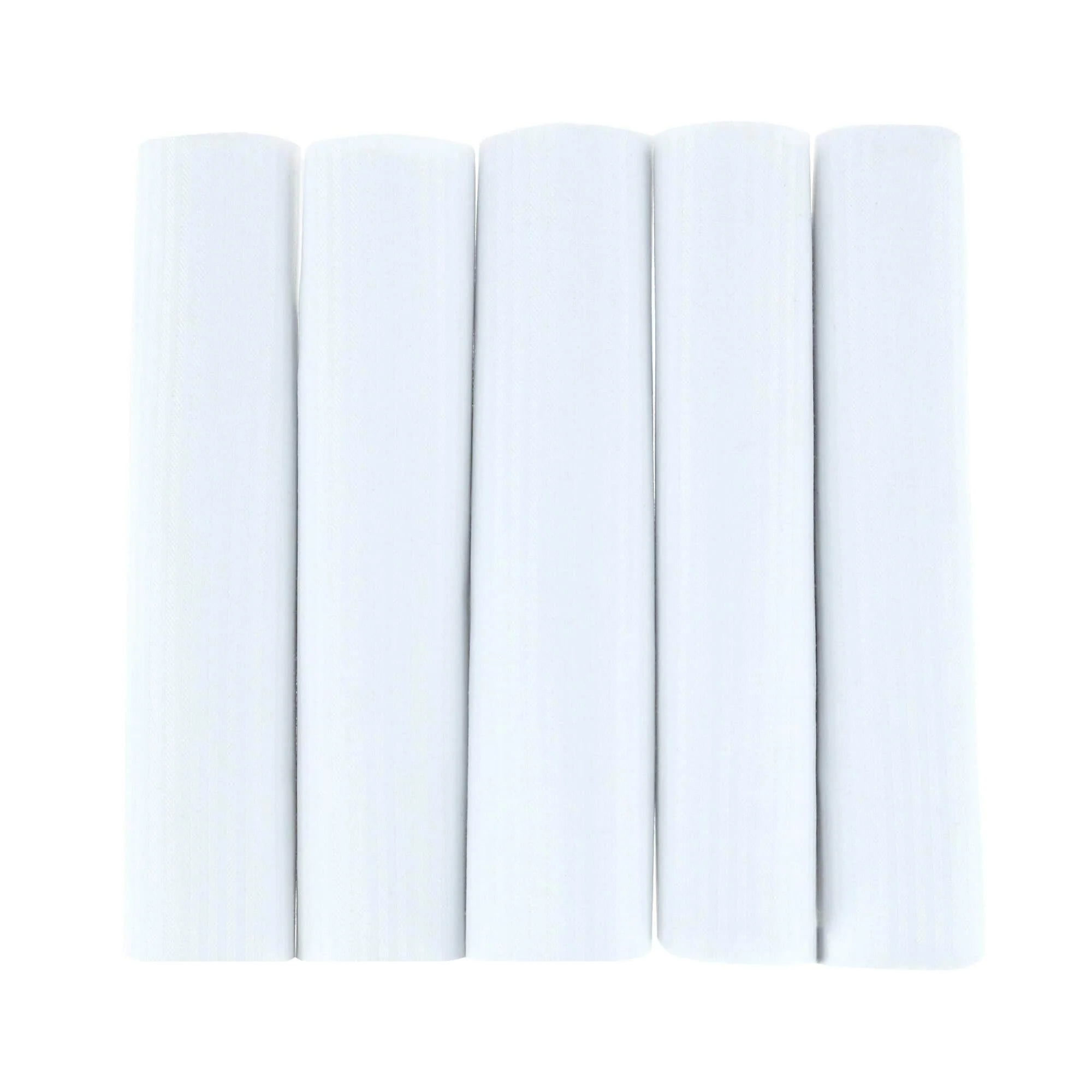 Premium 5 Pack and Checked 3 Pack Cotton Handkerchiefs Set - Image 4
