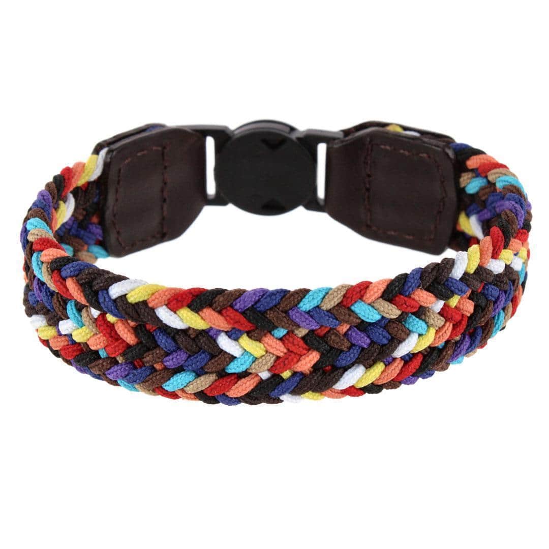 Rayden 18mm Mixed Colors Braided Golf Bracelet - Image 4
