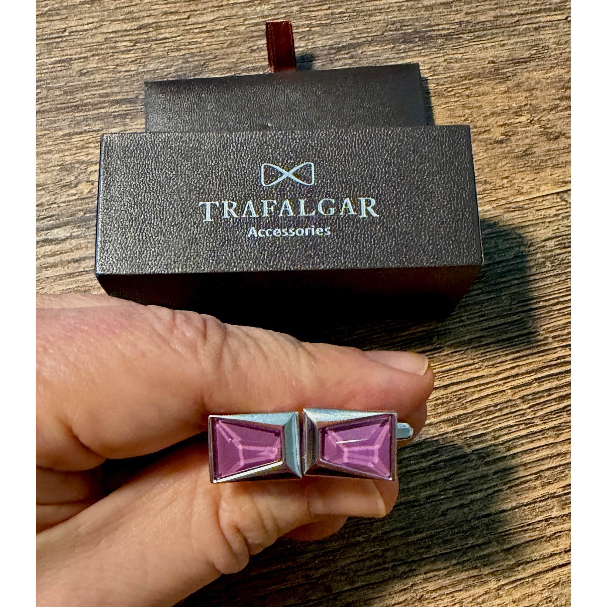 Reginal Rectangular Dapper Stone Cufflinks - Image 11