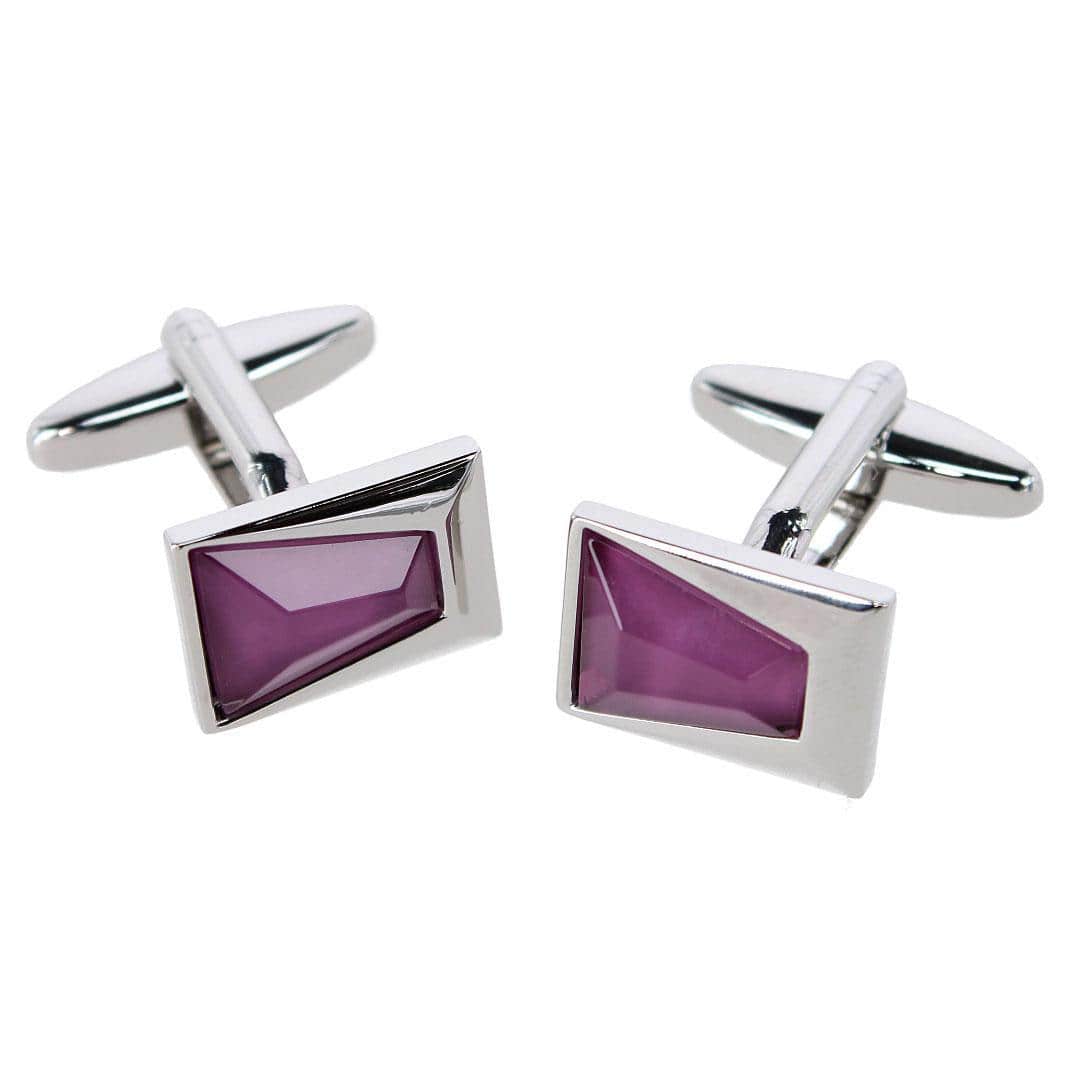 Reginal Rectangular Dapper Stone Cufflinks - Image 3