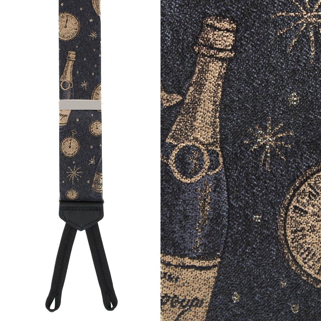 Resolutions Countdown Novelty Silk Formal End Braces - Image 2