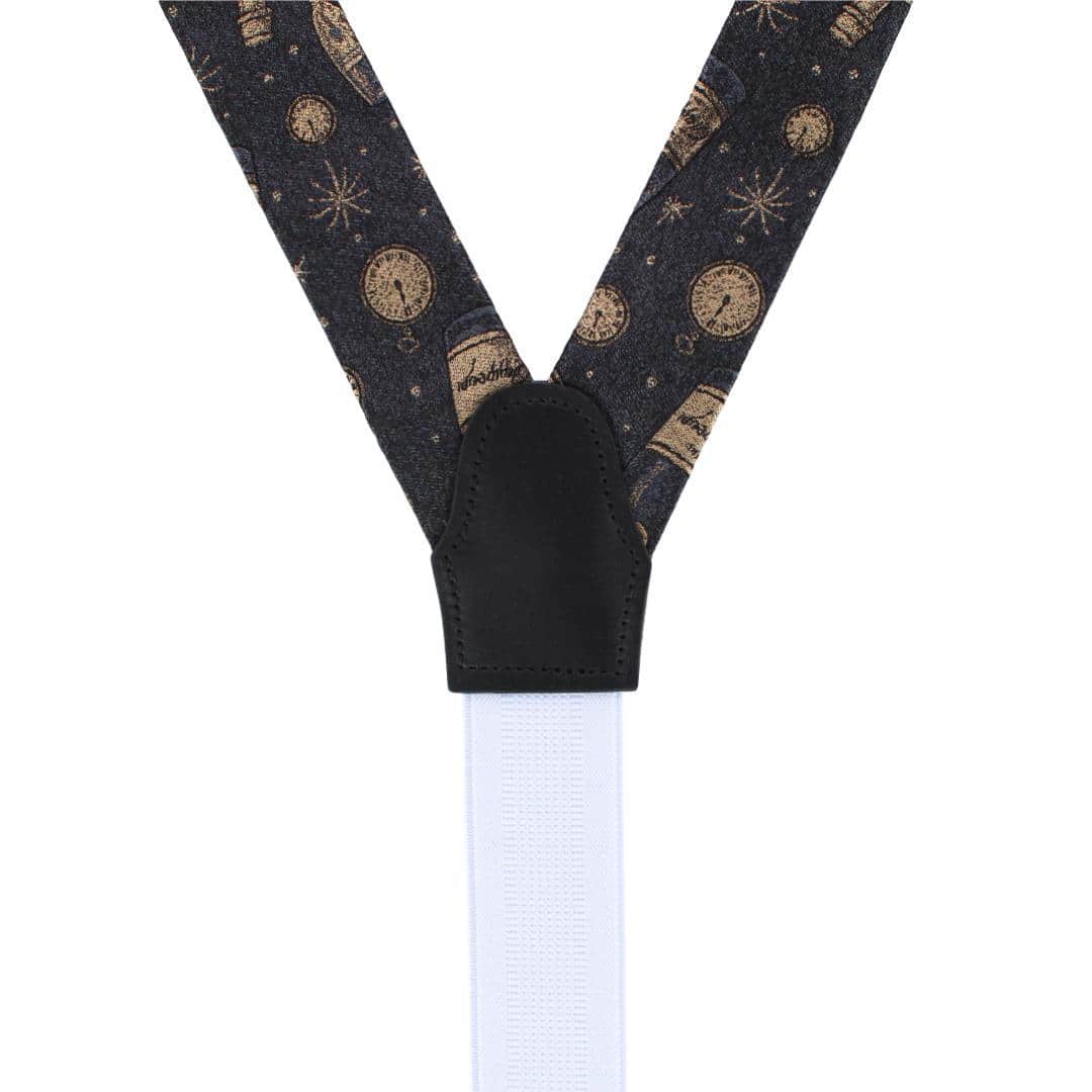 Resolutions Countdown Novelty Silk Formal End Braces - Image 4