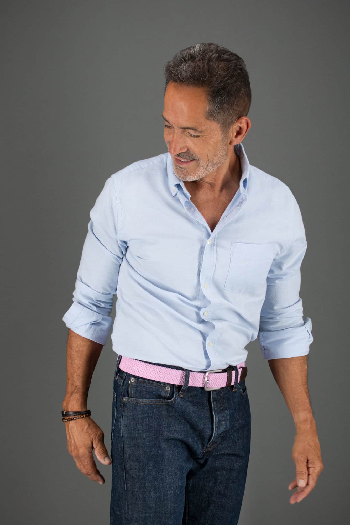 Riverside Big and Tall Solid Stretch Weave Belt - Image 12