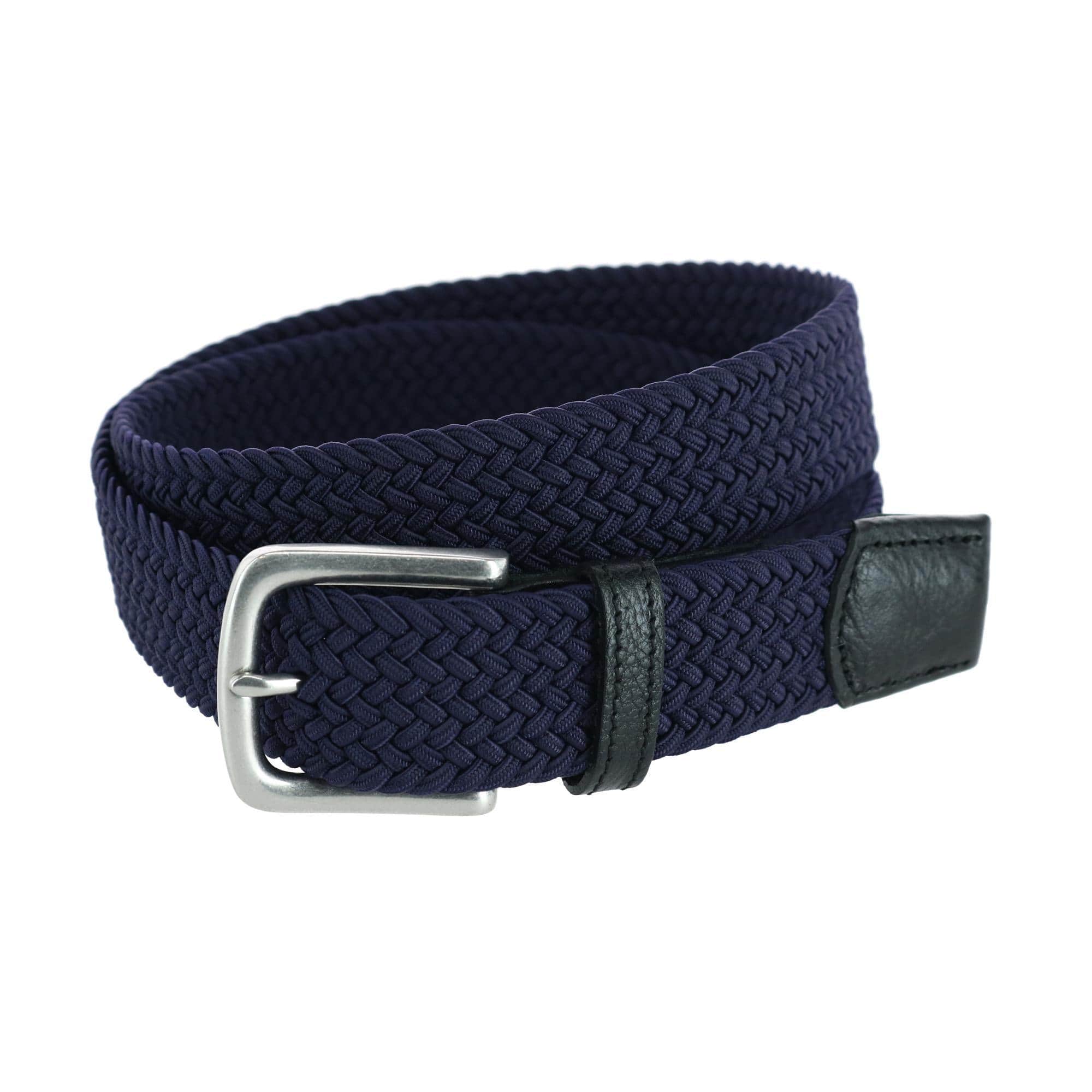 Riverside Big and Tall Solid Stretch Weave Belt - Image 5